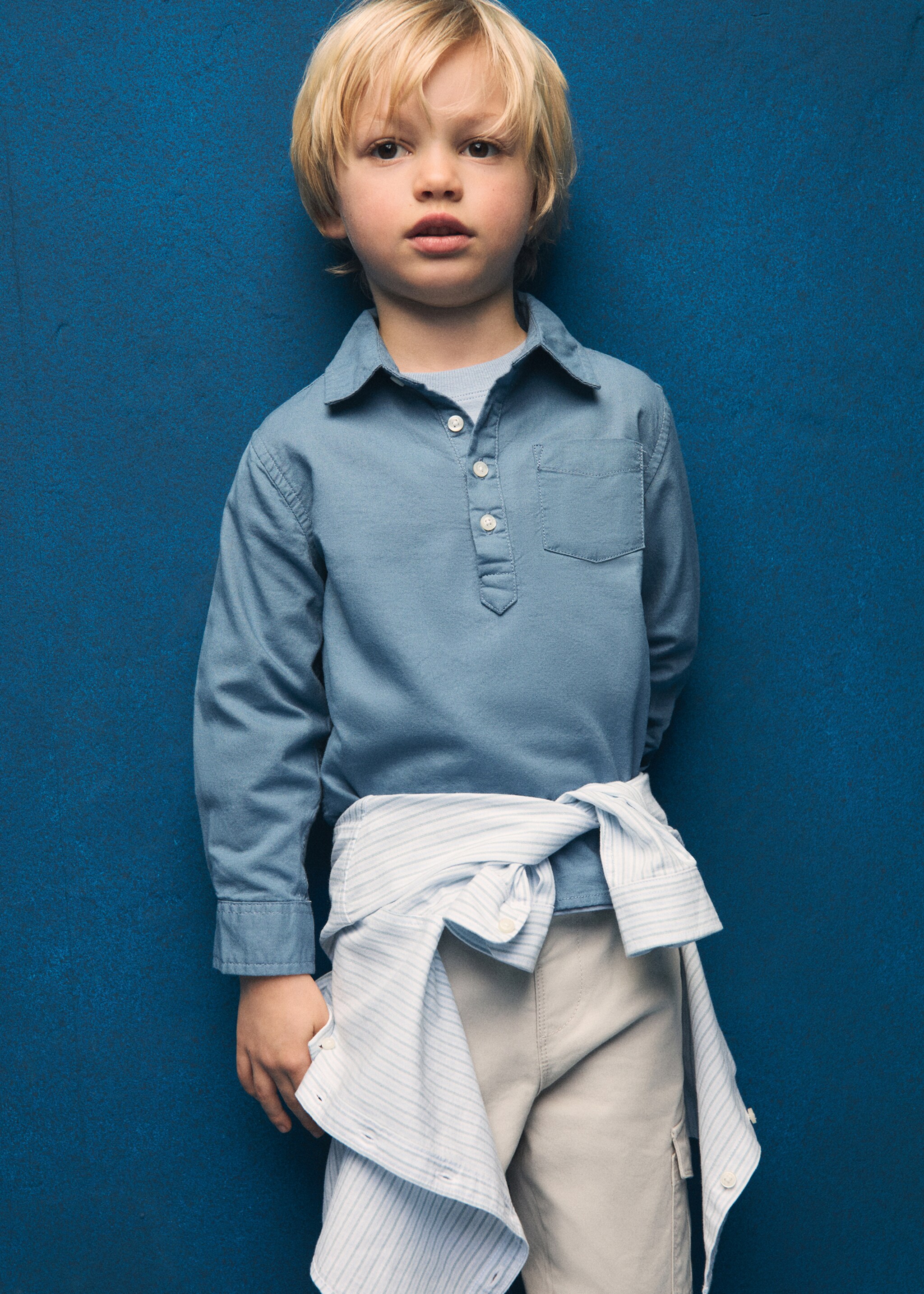 Camisa algodón estilo polo - Detalle del artículo 5