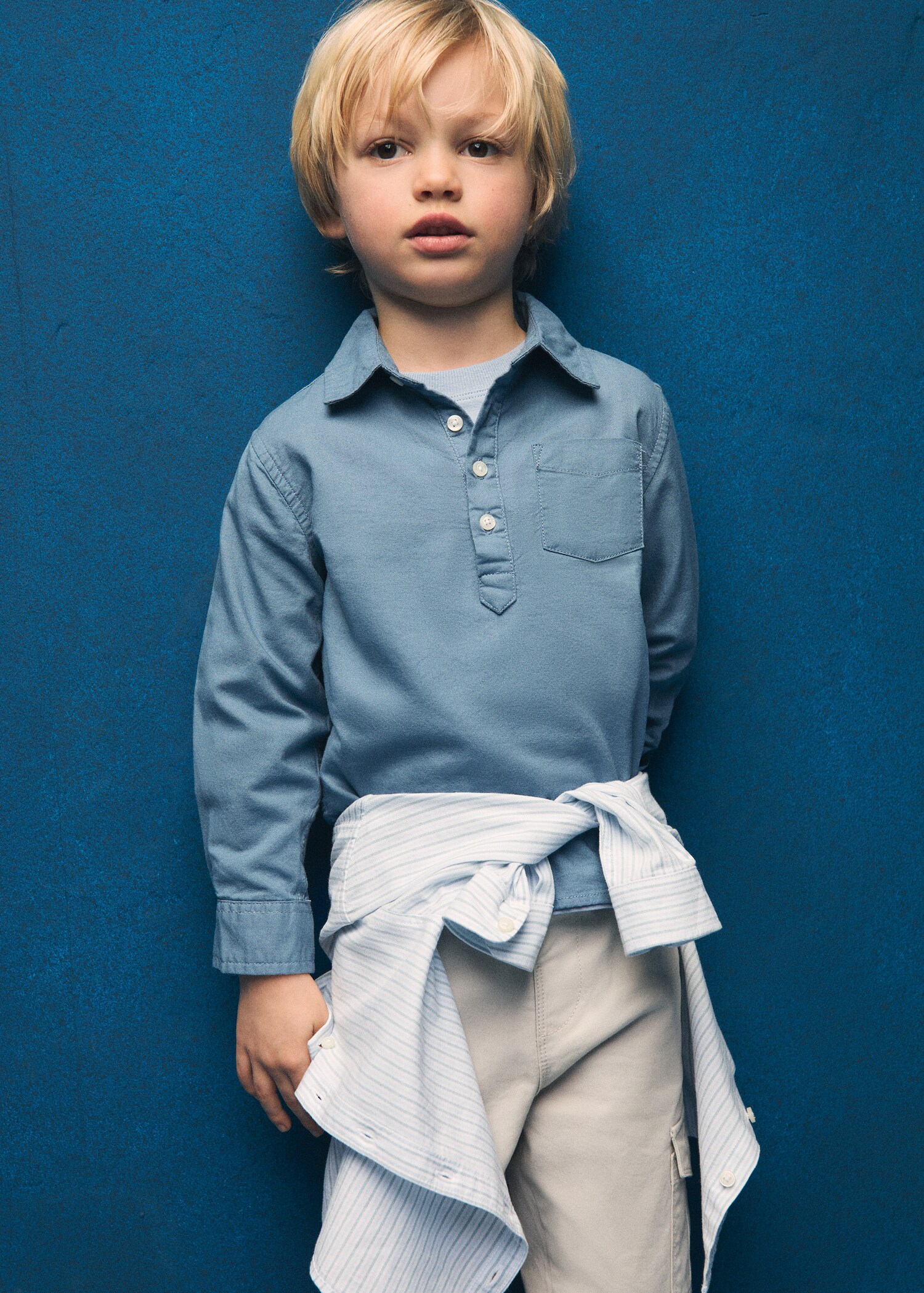 Camisa algodón estilo polo - Detalle del artículo 5