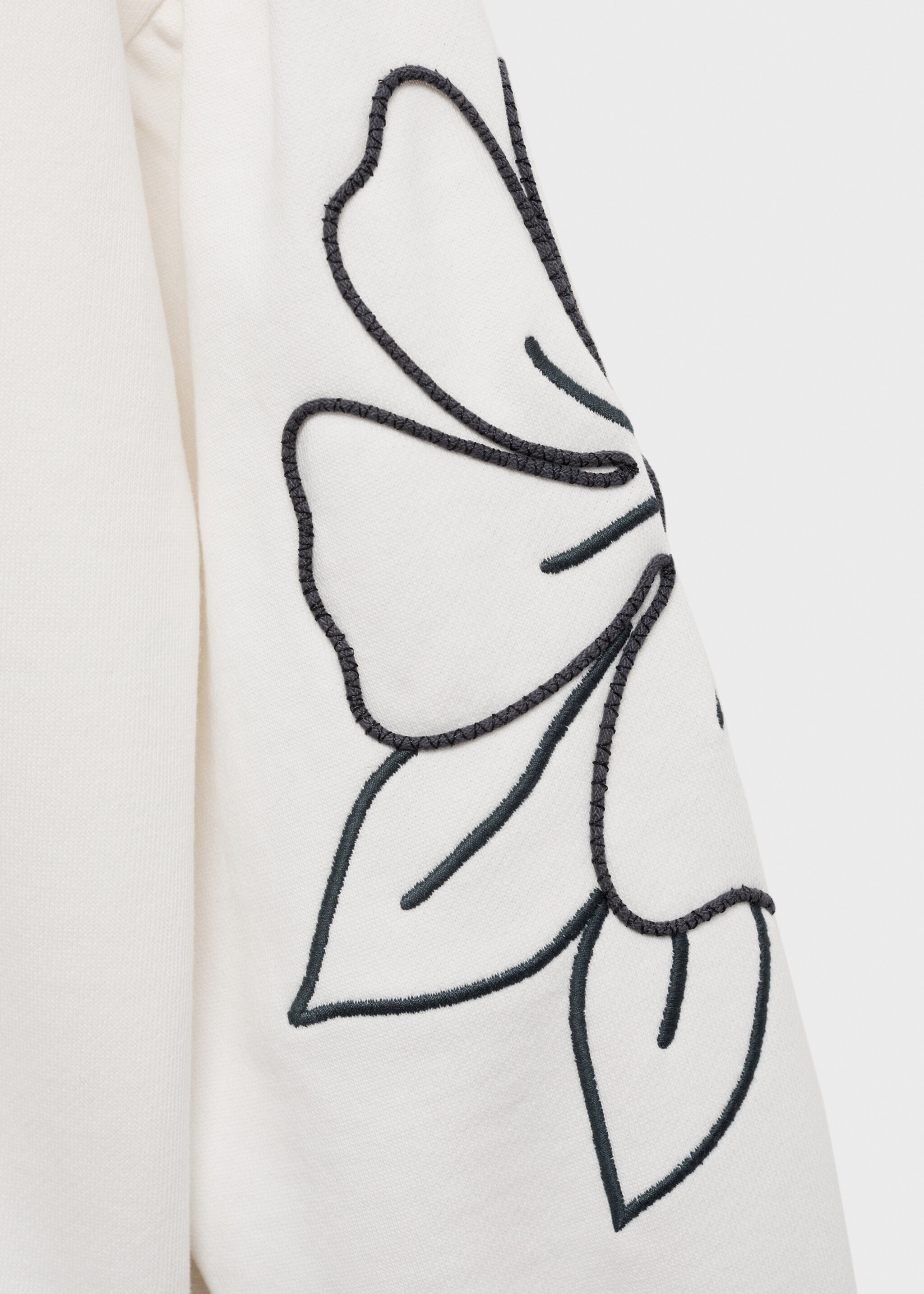 Sudadera bordado floral - Detalle del artículo 8