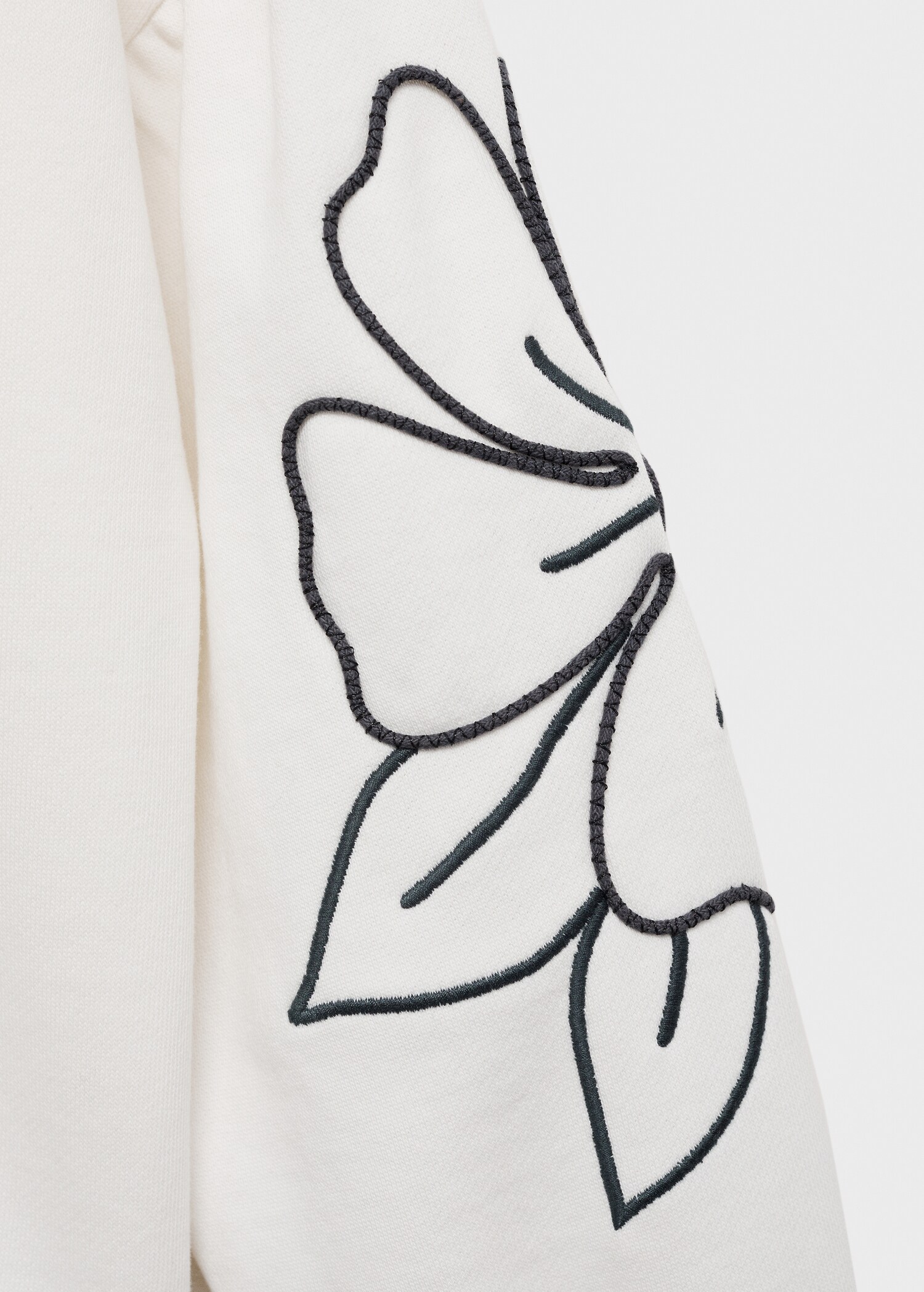 Sudadera bordado floral - Detalle del artículo 8