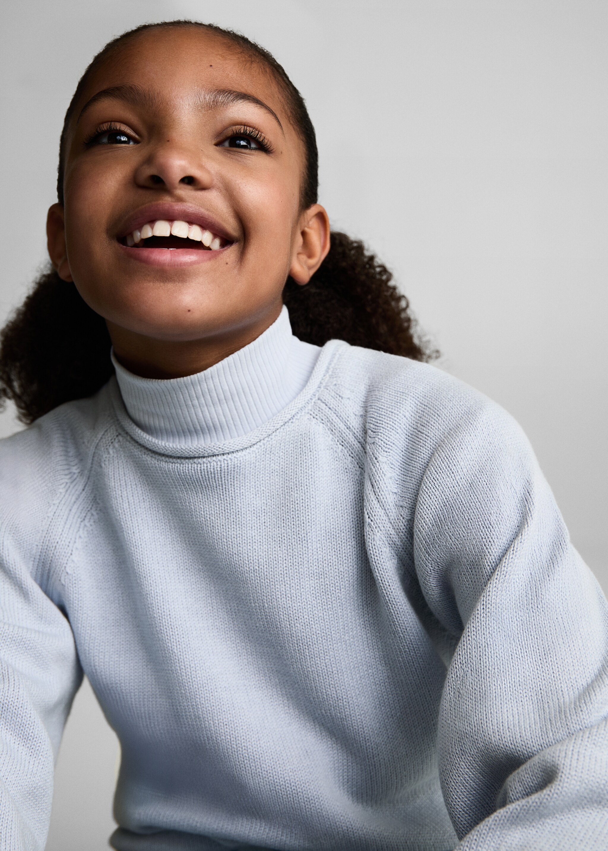 100% cotton knitted sweater - Details of the article 1