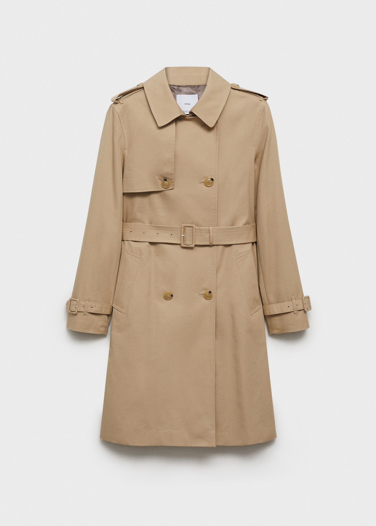 Classic trench coat with belt - Article without model