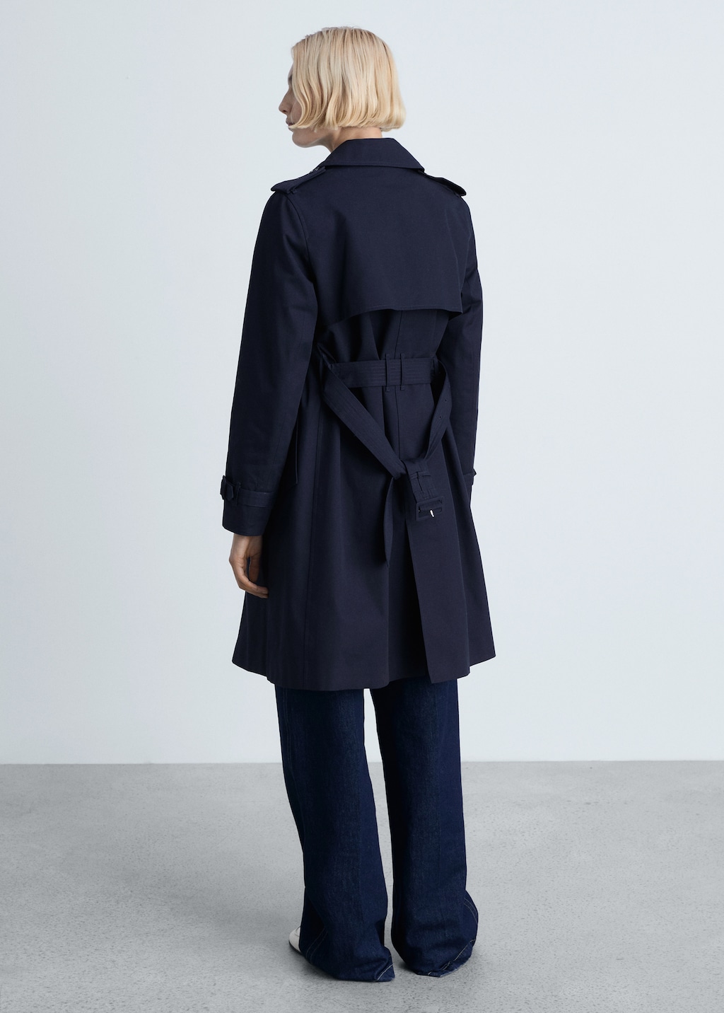 Classic trench coat with belt - Women | MANGO USA Classic trench coat with belt - Women | MANGO USA