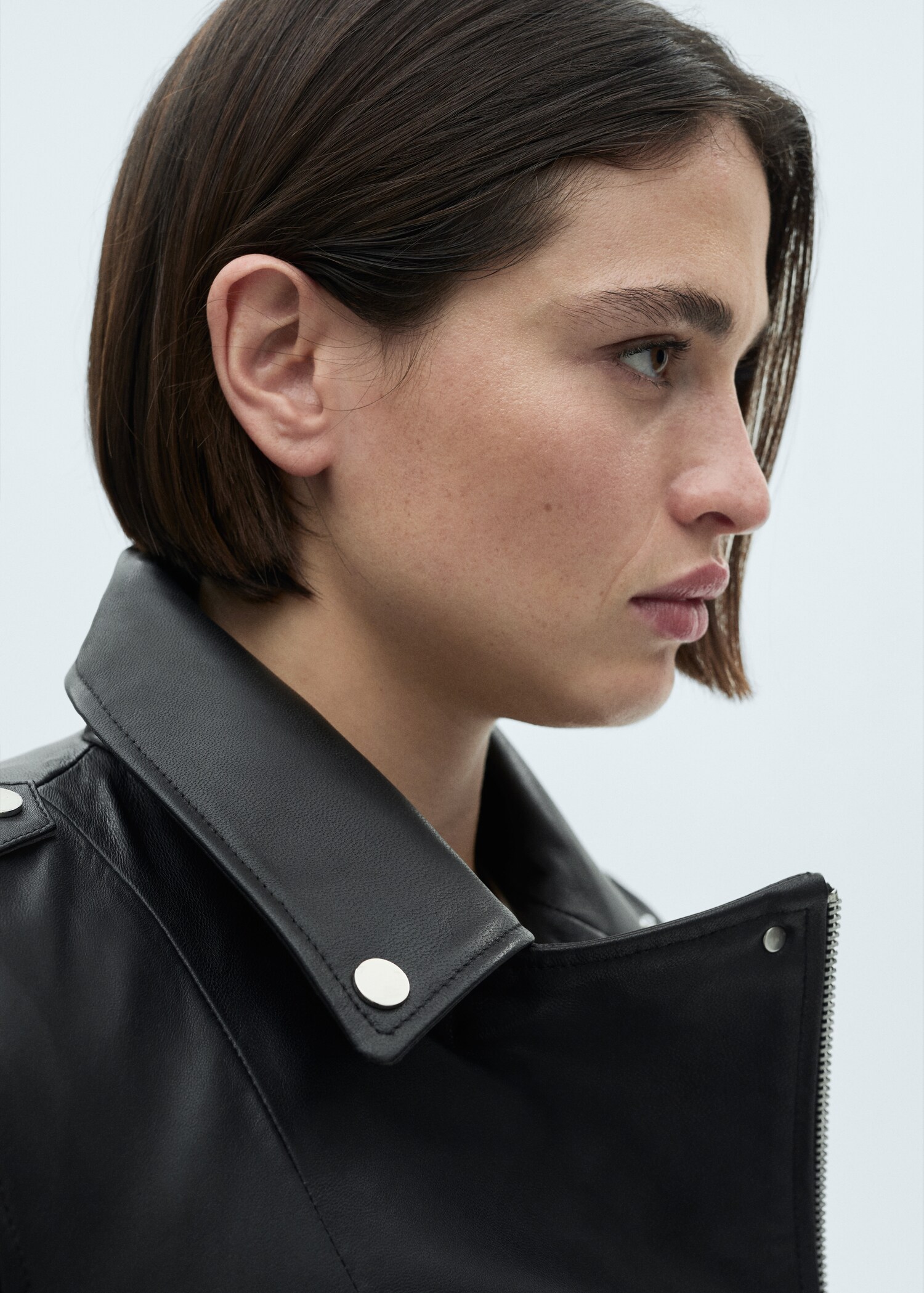 Cazadora biker piel - Detalle del artículo 4