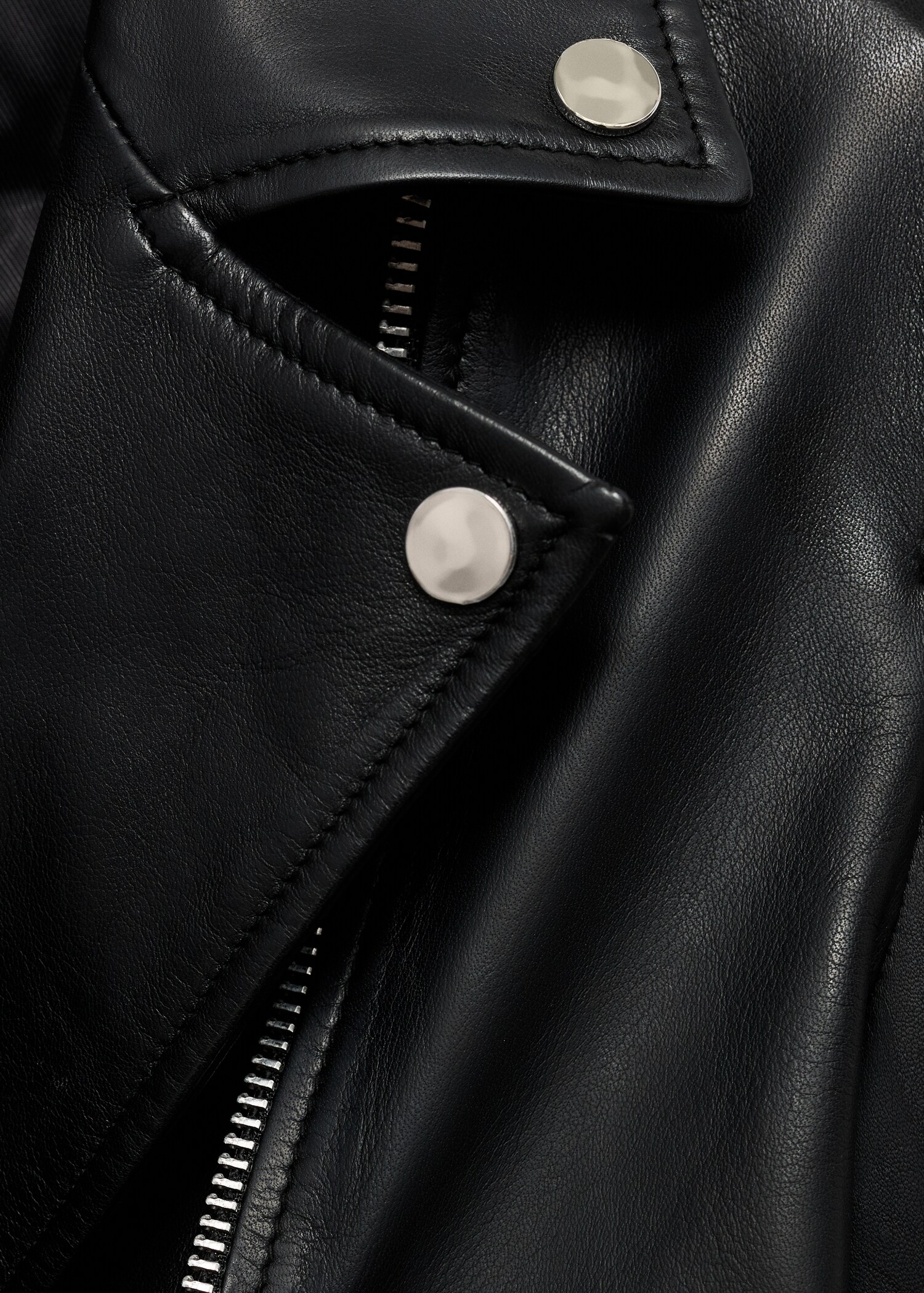 Cazadora biker piel - Detalle del artículo 8