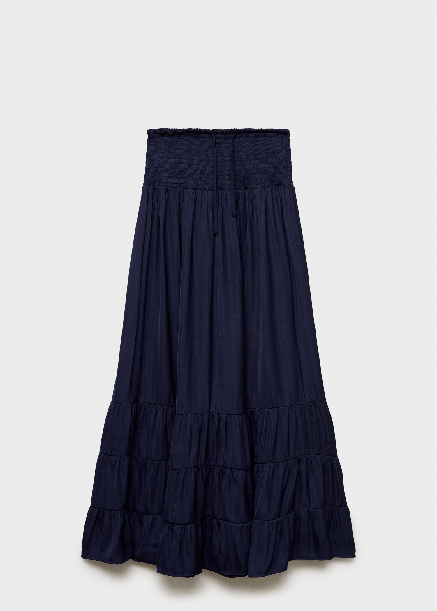 Ruffled long skirt - Article without model