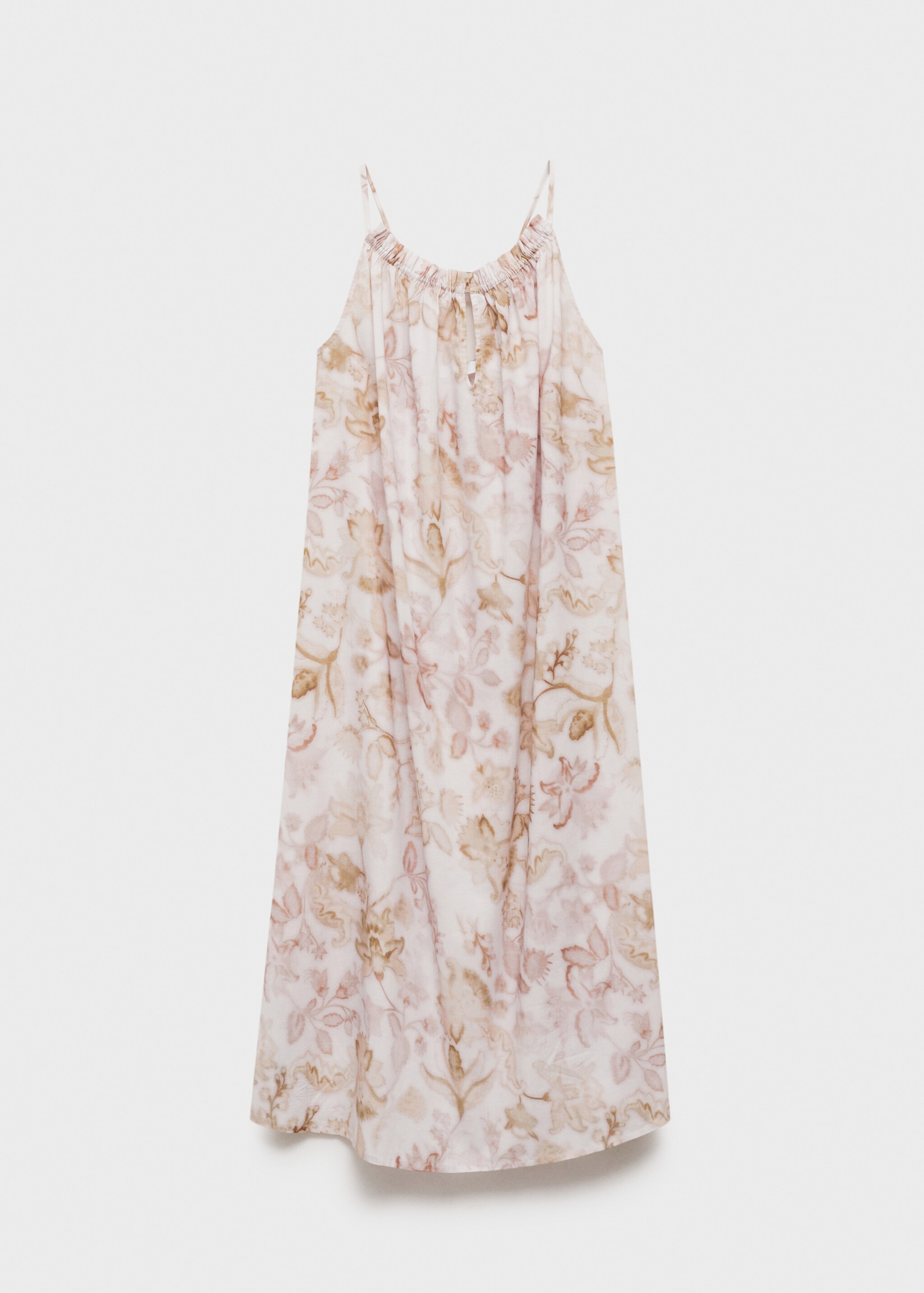 Floral print cotton nightdress - Article without model