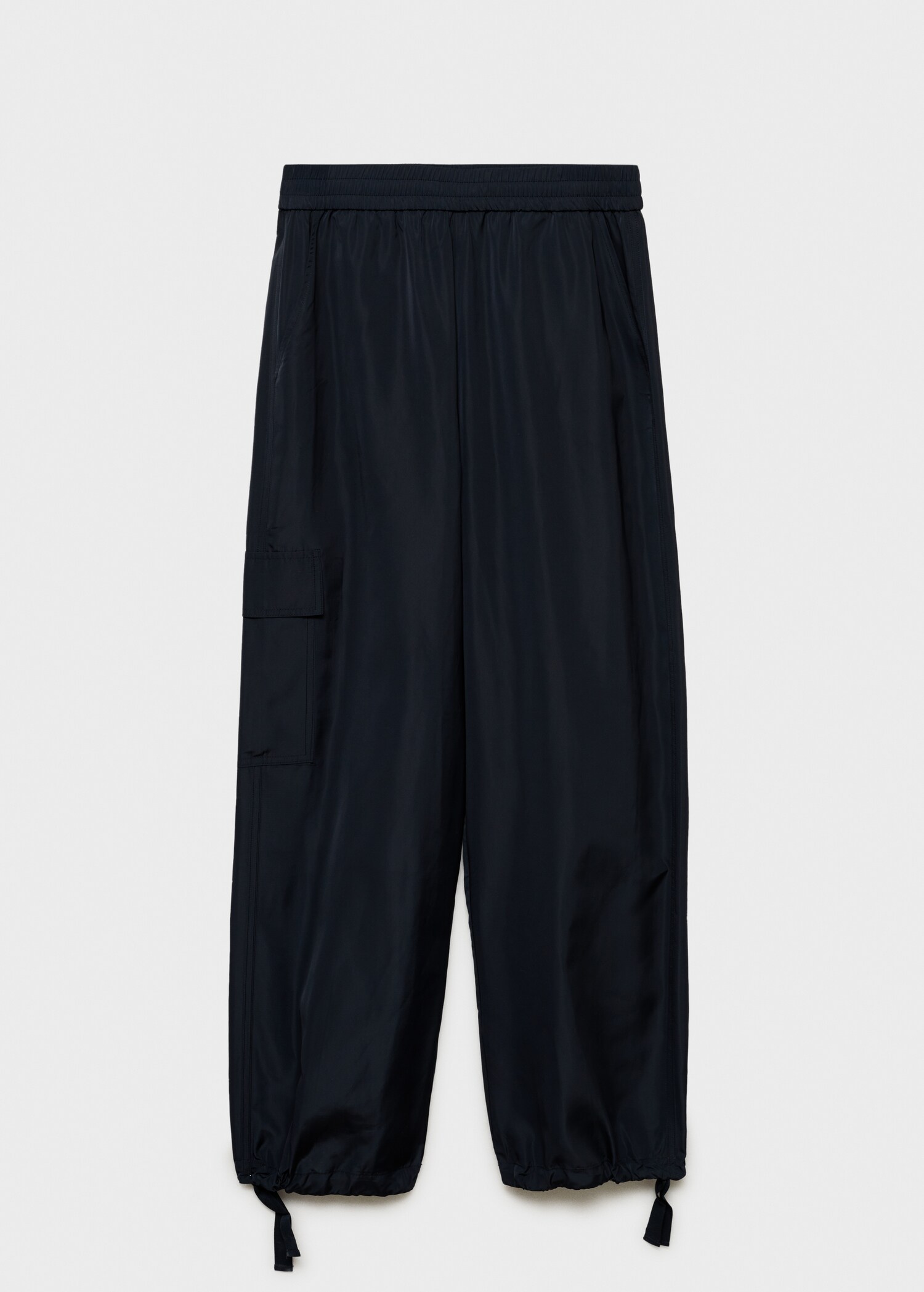 Cargo trousers with adjustable hem - Article without model