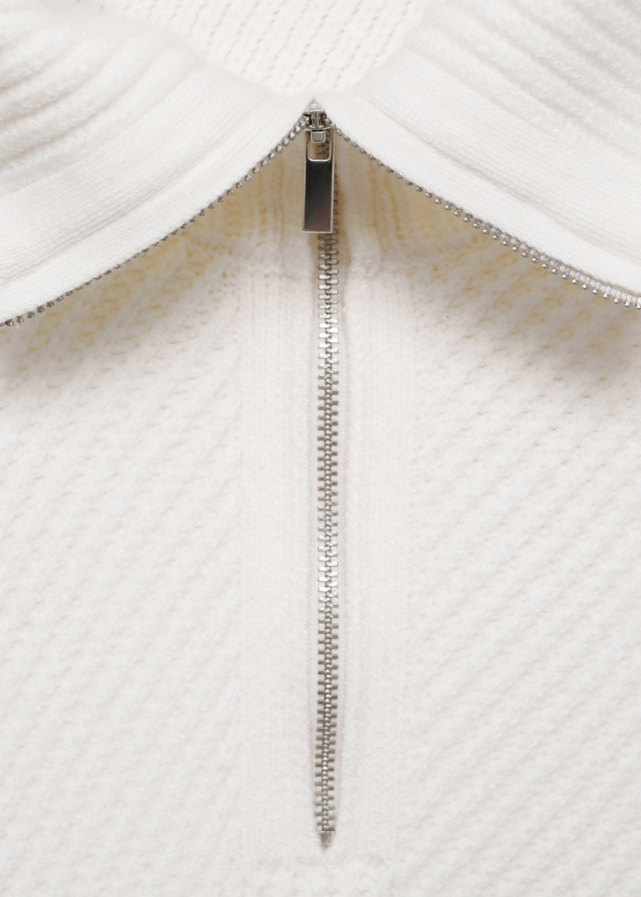 Striped ribbed-knit sweater - Details of the article 8