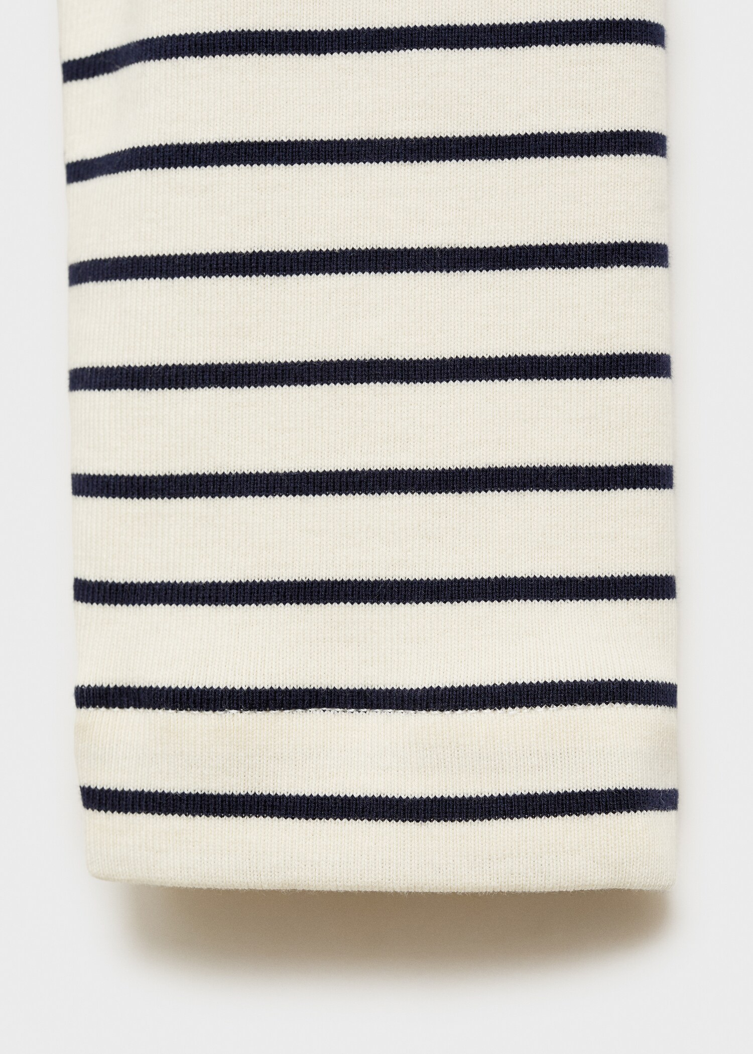 Stripped knit cardigan - Details of the article 0