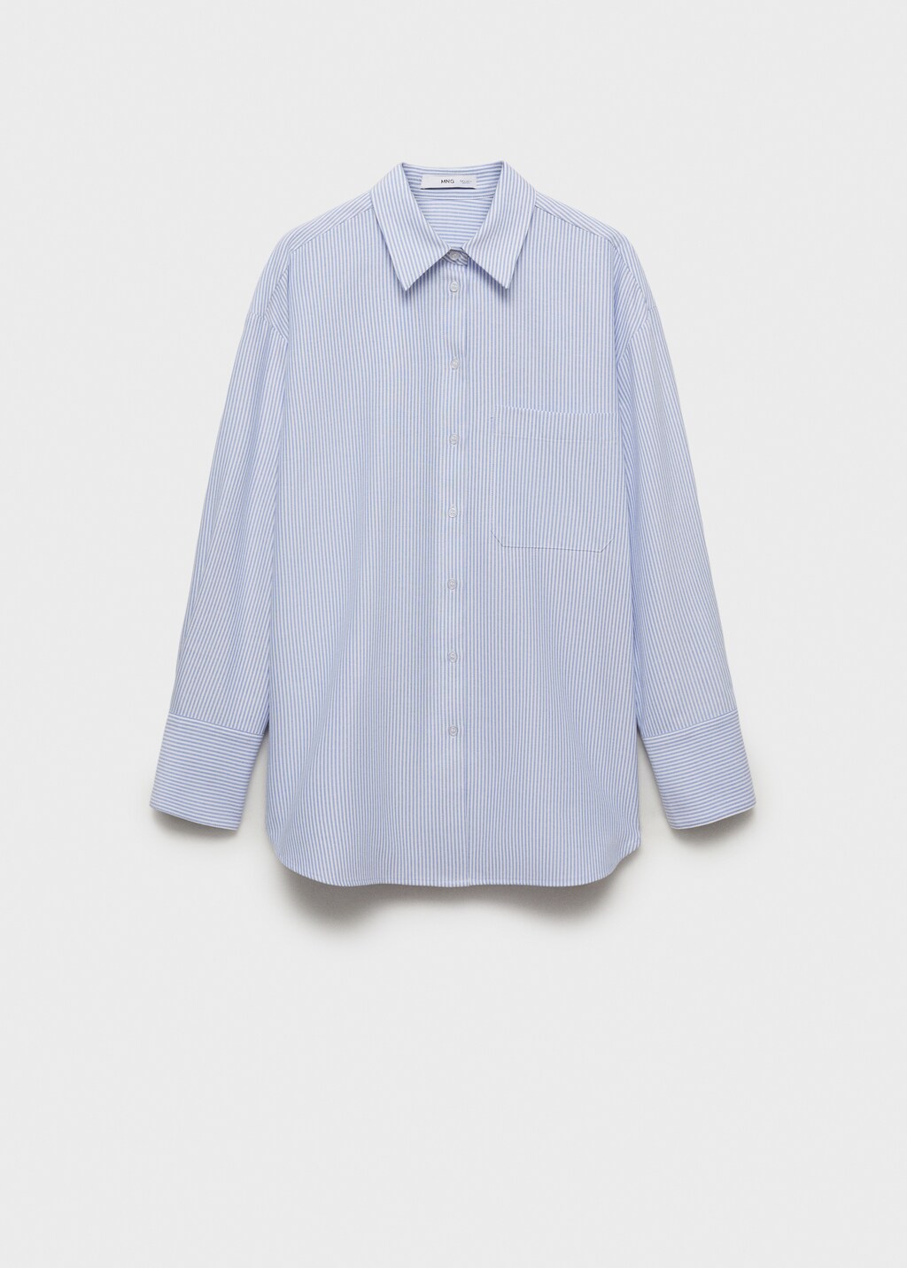 Striped cotton shirt - Women | MANGO USA Striped cotton shirt - Women | MANGO USA