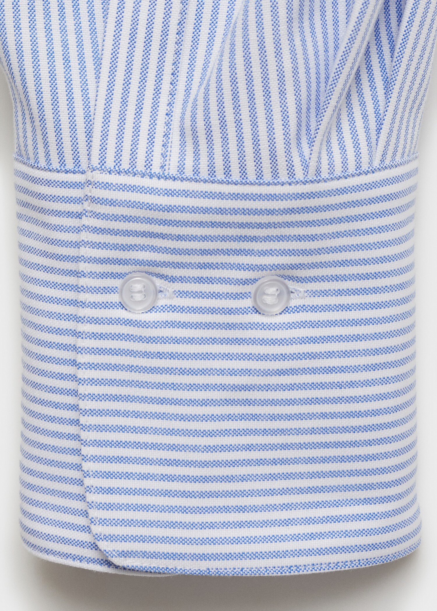 Striped cotton shirt - Details of the article 0