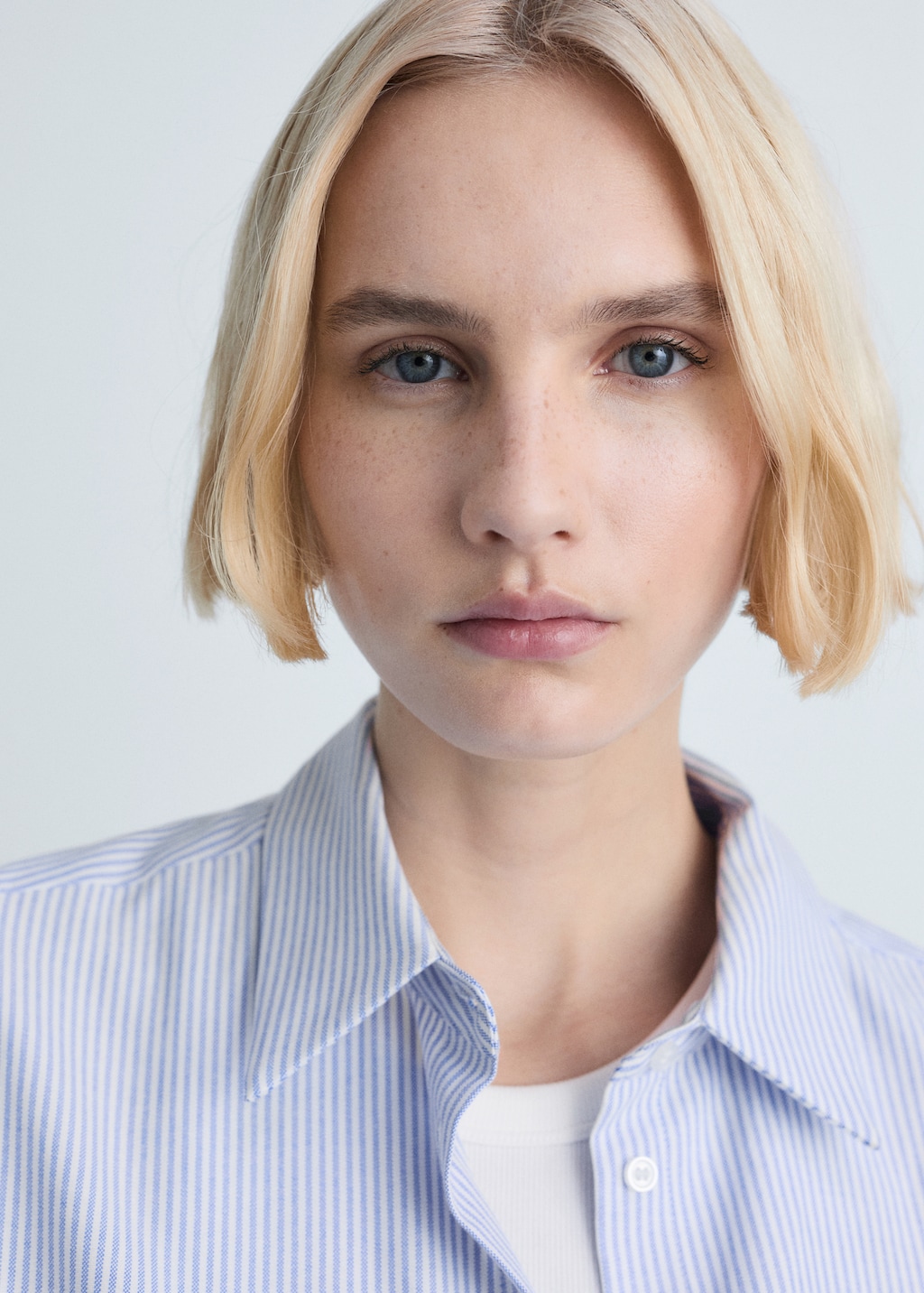 mango striped shirt