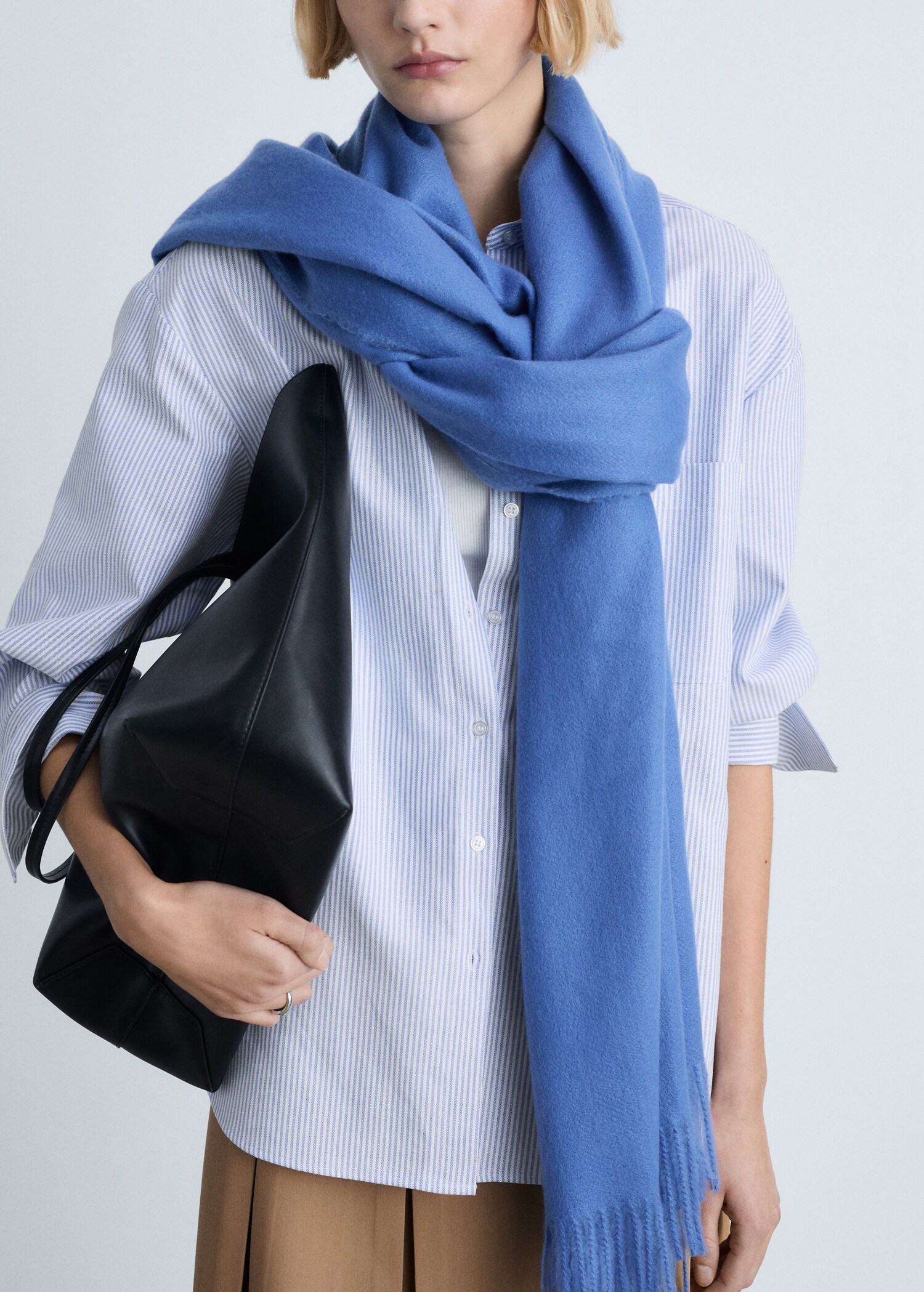 Striped cotton shirt - Details of the article 6