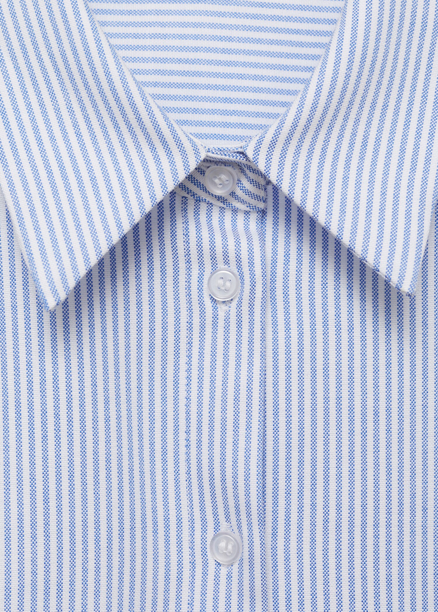 Striped cotton shirt - Details of the article 8