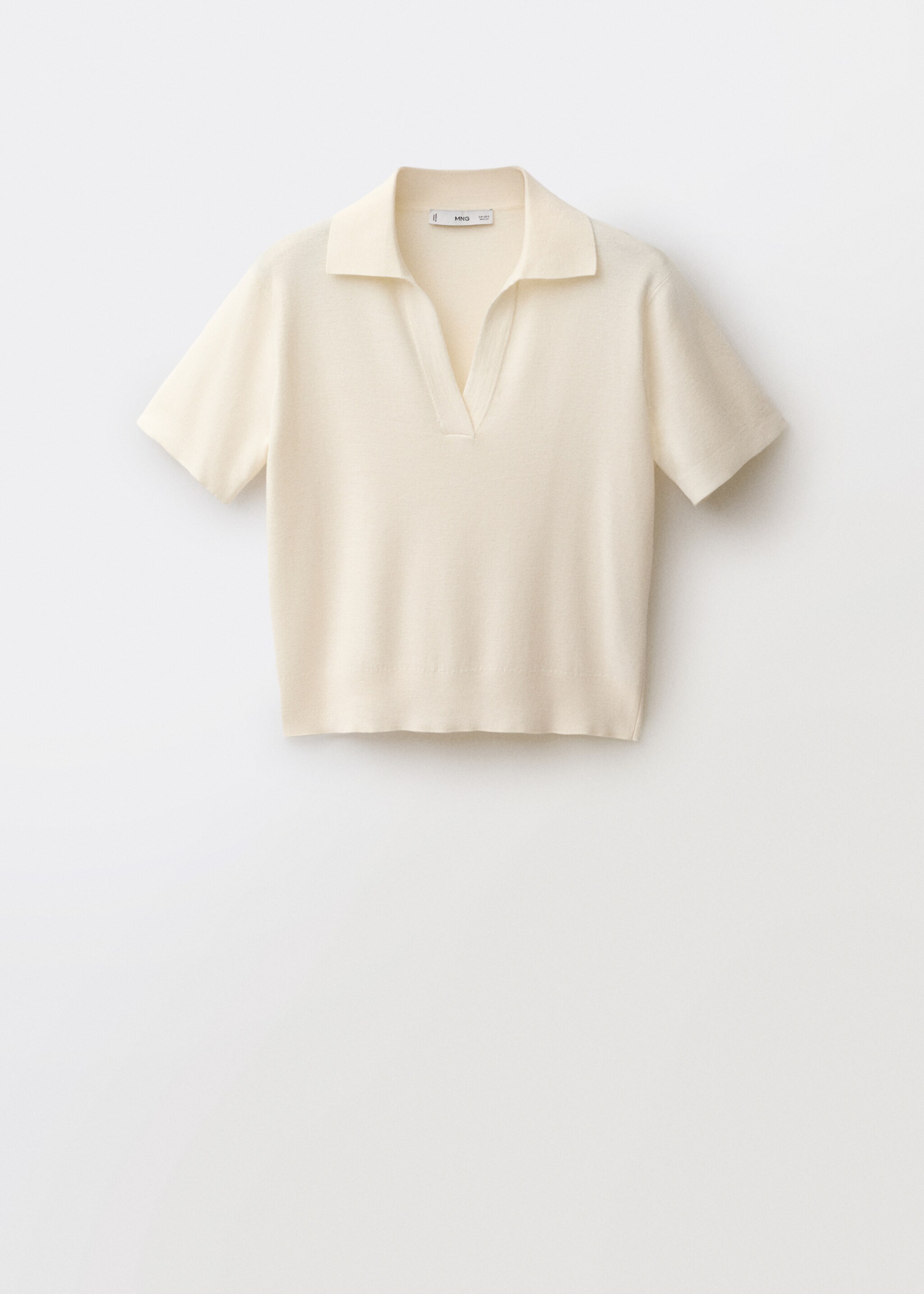 Wool-blend polo-neck sweater - Article without model