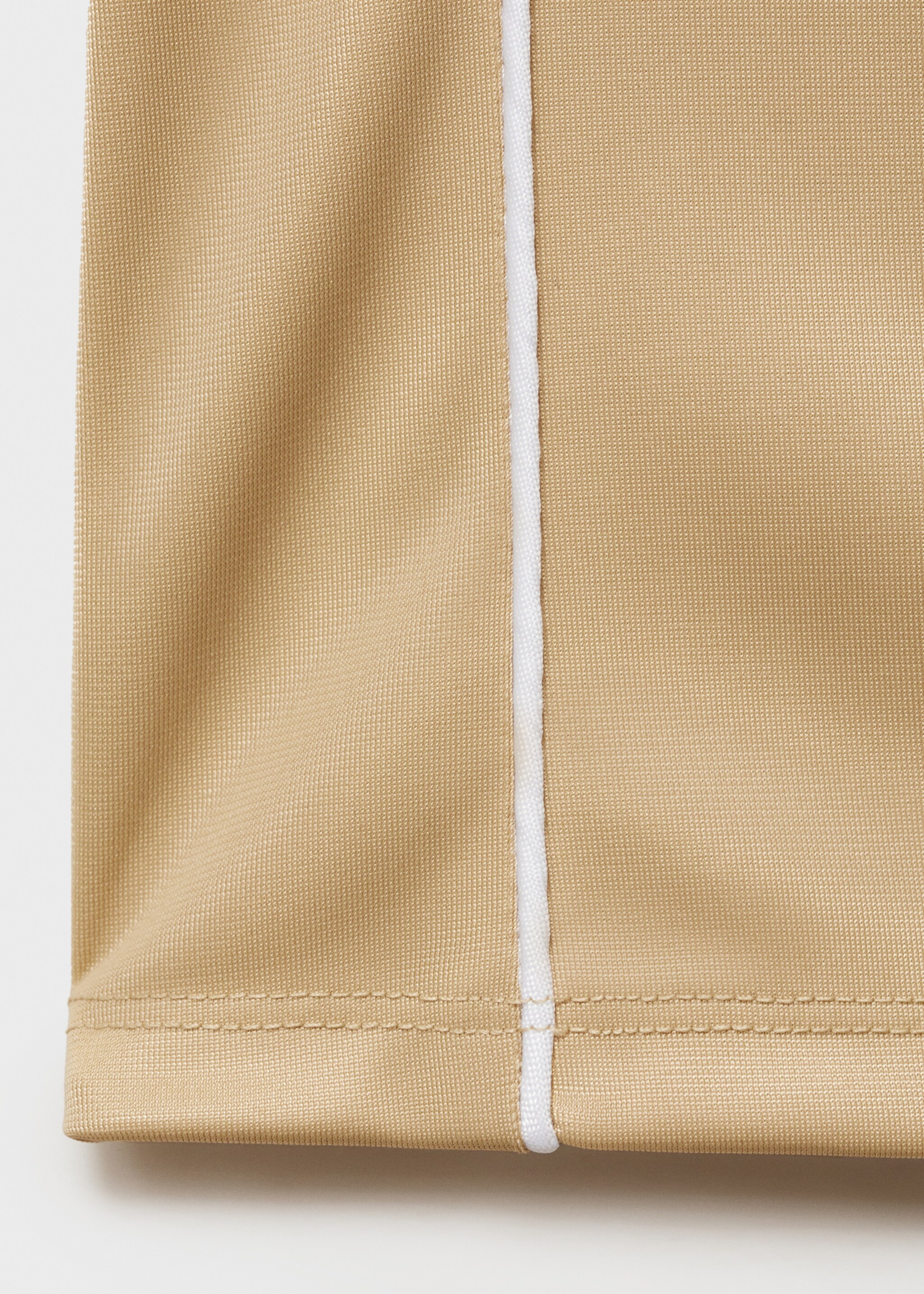 Contrasting-stripe jogger trousers - Details of the article 0