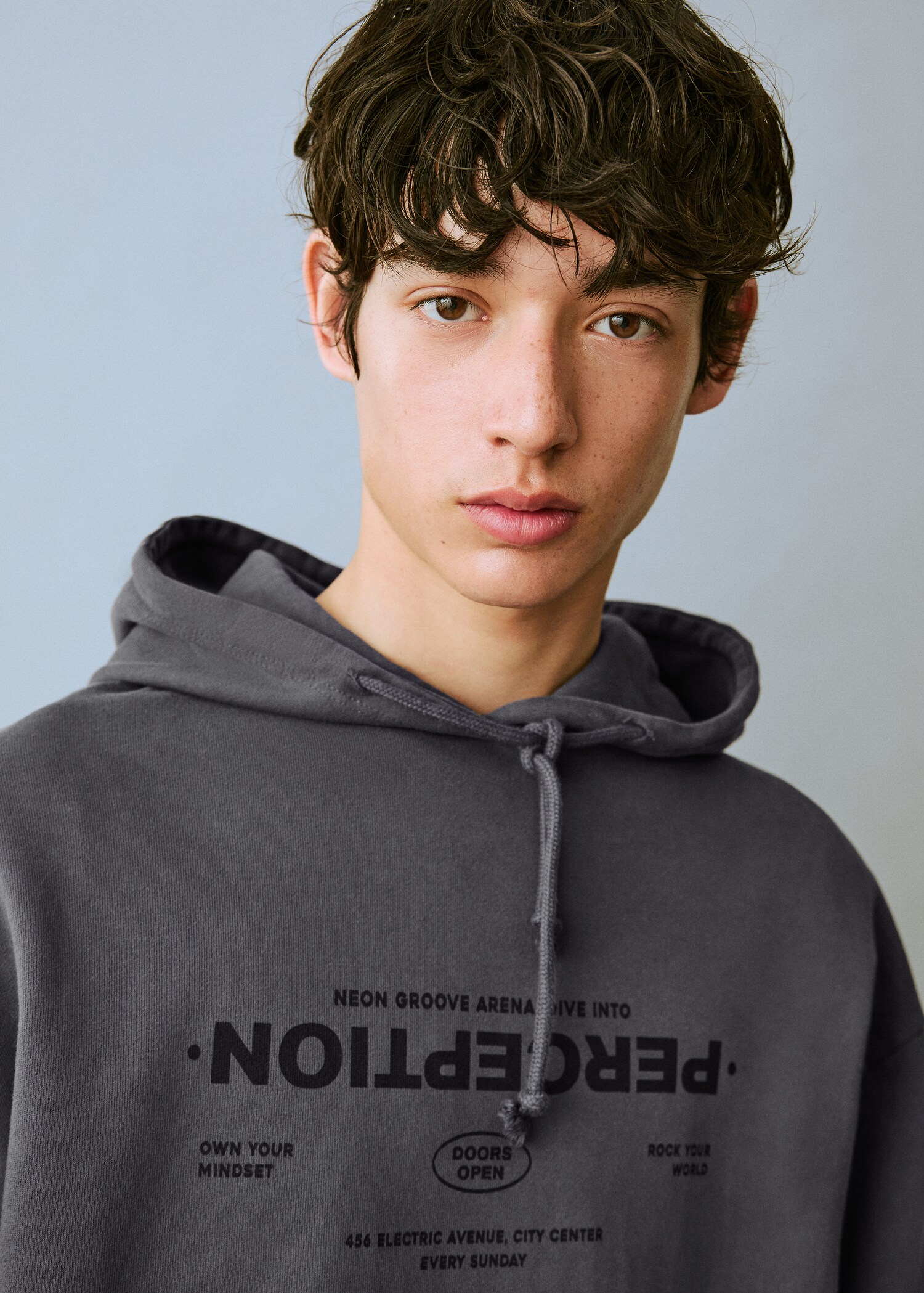 Sudadera canguro mensaje - Detalle del artículo 1