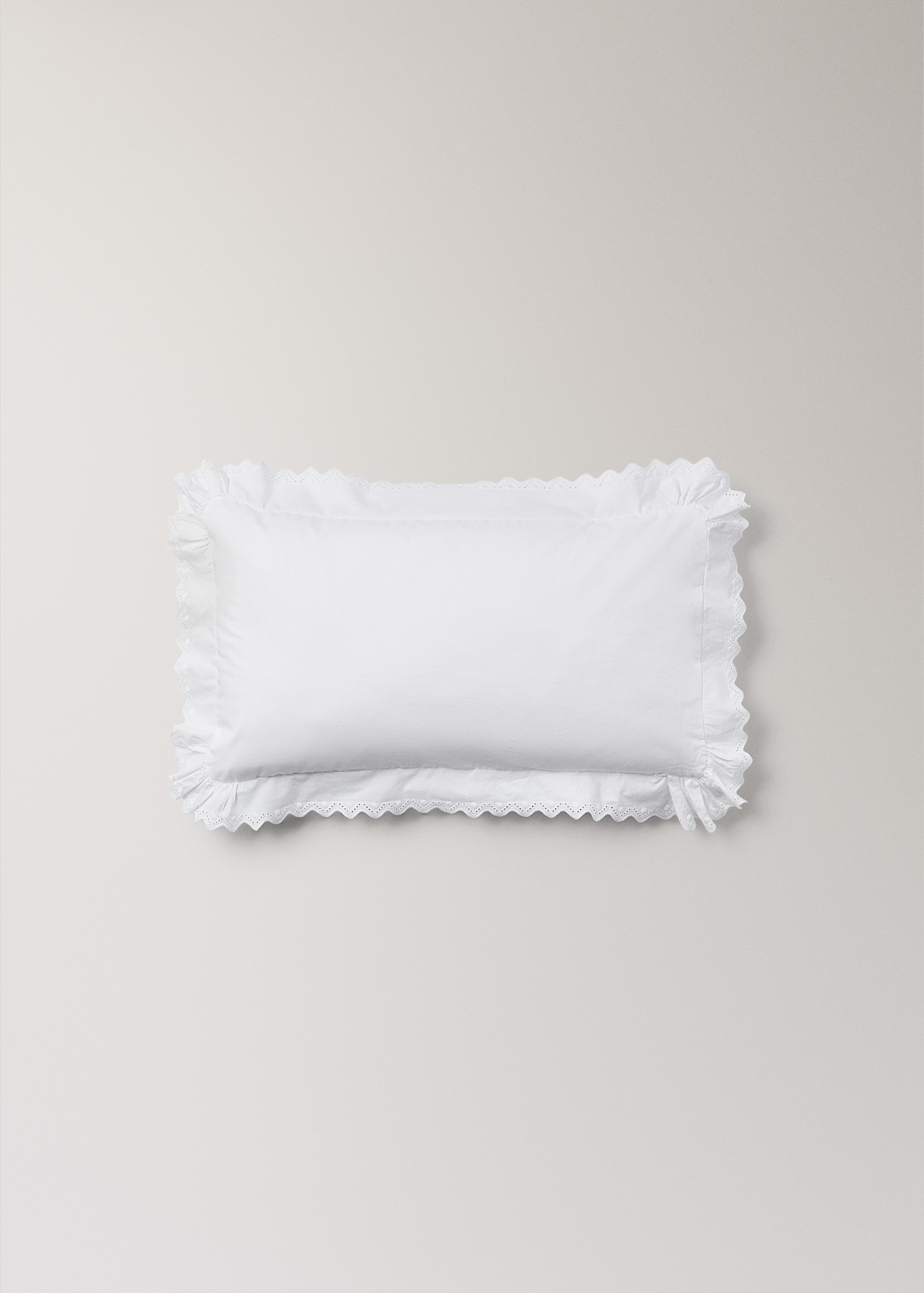 Set van dekbedovertrek en kussen voor wieg met volant - Detail van het artikel 2