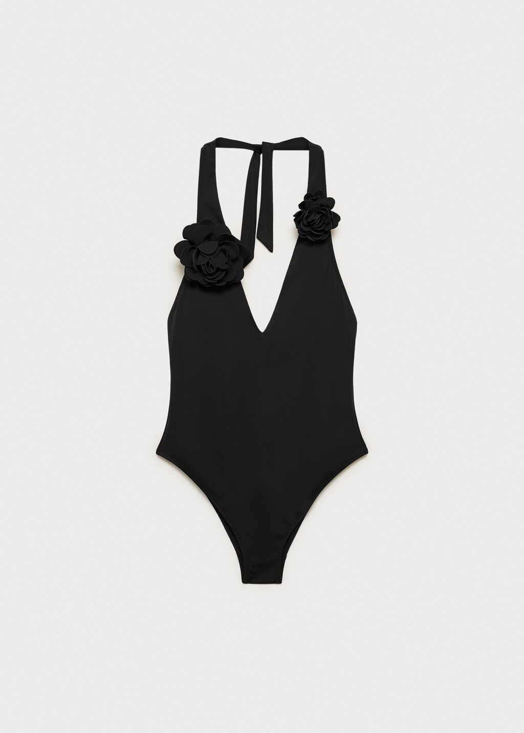 Swimsuit with flower detail - Women | MANGO USA Swimsuit with flower detail - Women | MANGO USA