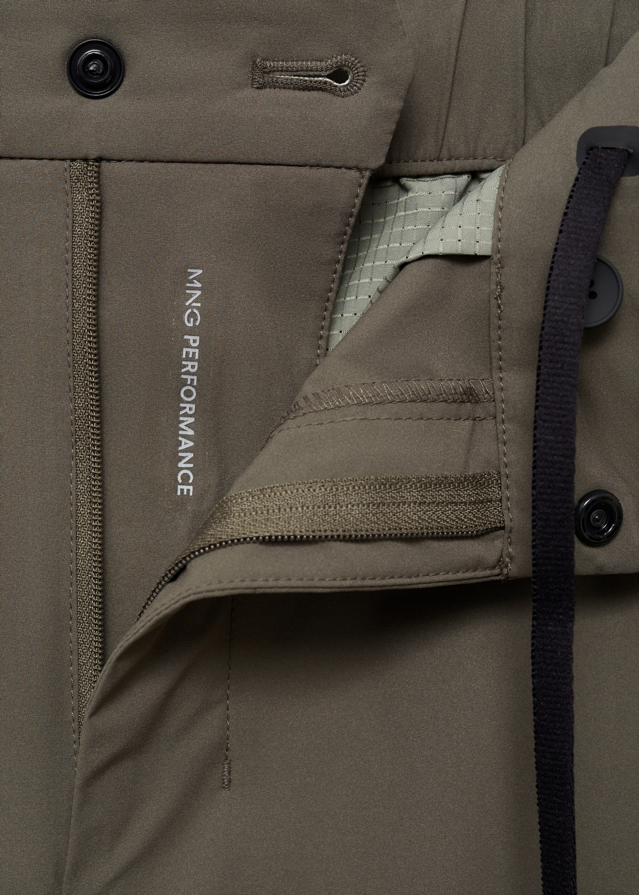 Παντελόνι slim fit comfort stretch κορδόνι - Λεπτομέρεια του προϊόντος 8