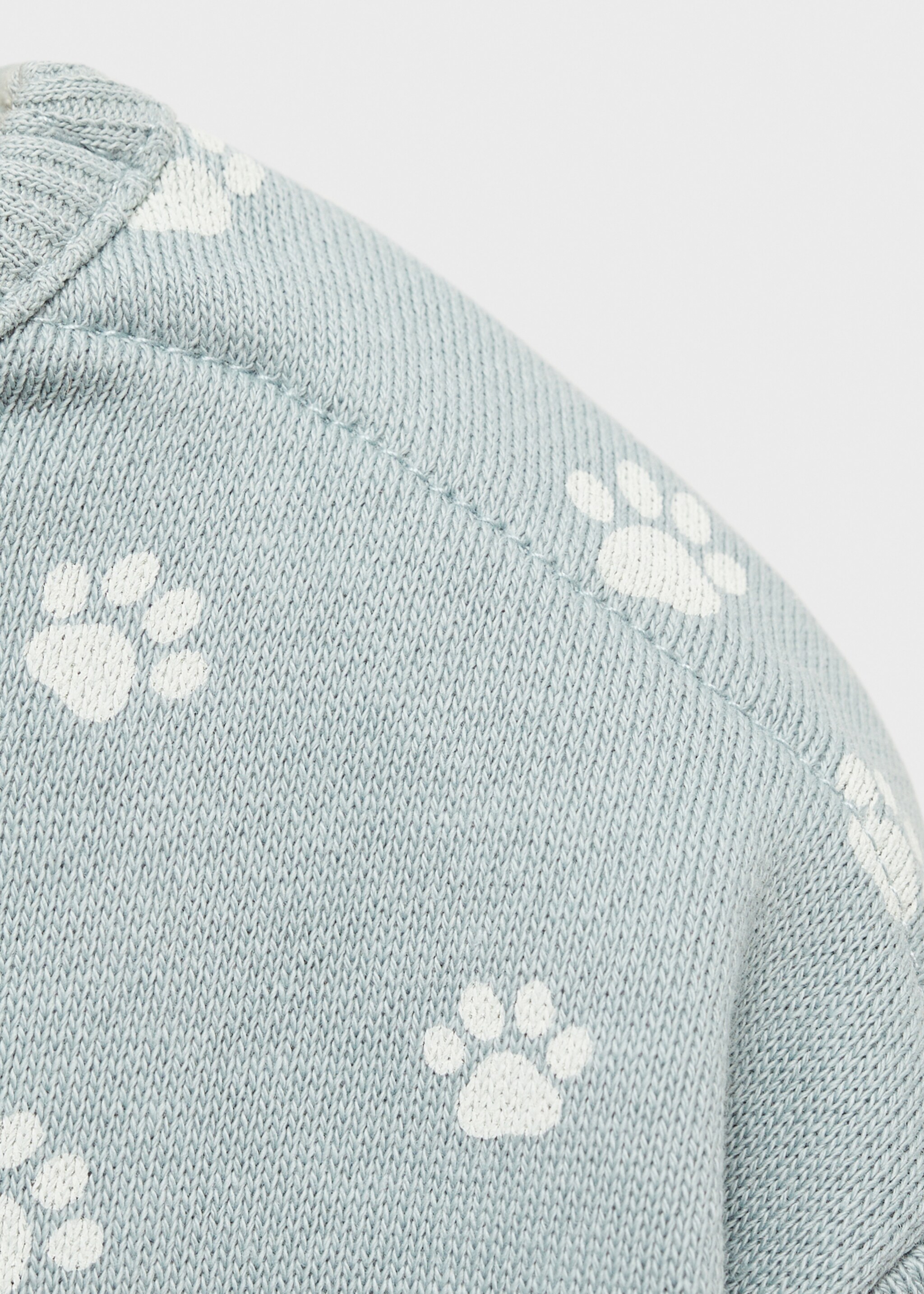 Gemustertes Baumwoll-Sweatshirt - Detail des Artikels 8