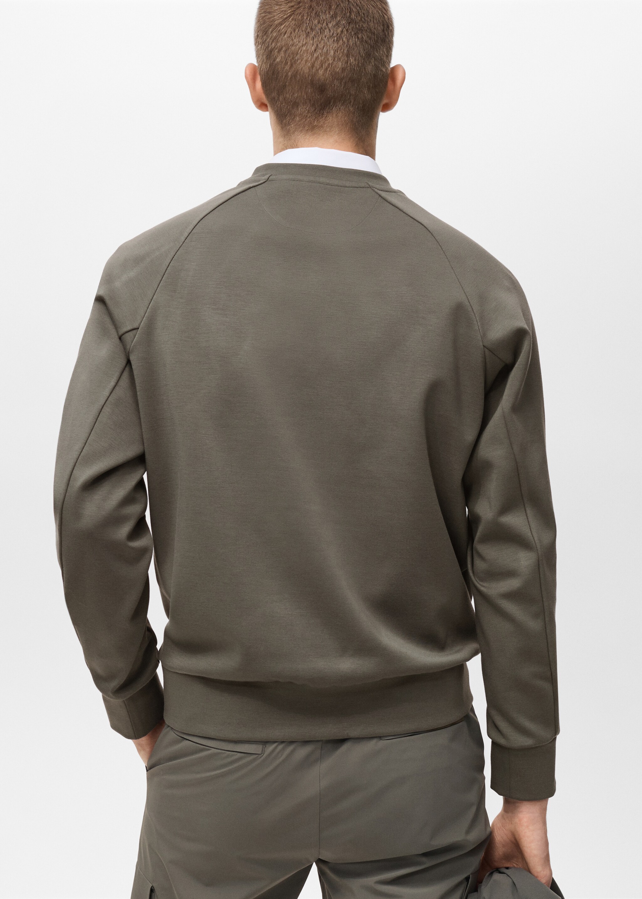 Sudadera cuello redondo COOLMAX® - Reverso del artículo