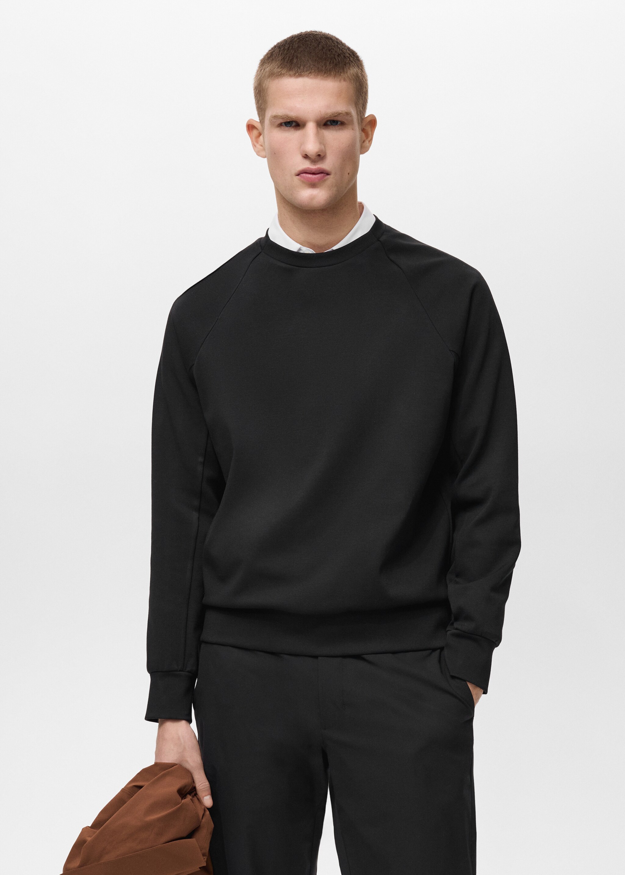 COOLMAX® crew neck sweatshirt - Medium plane