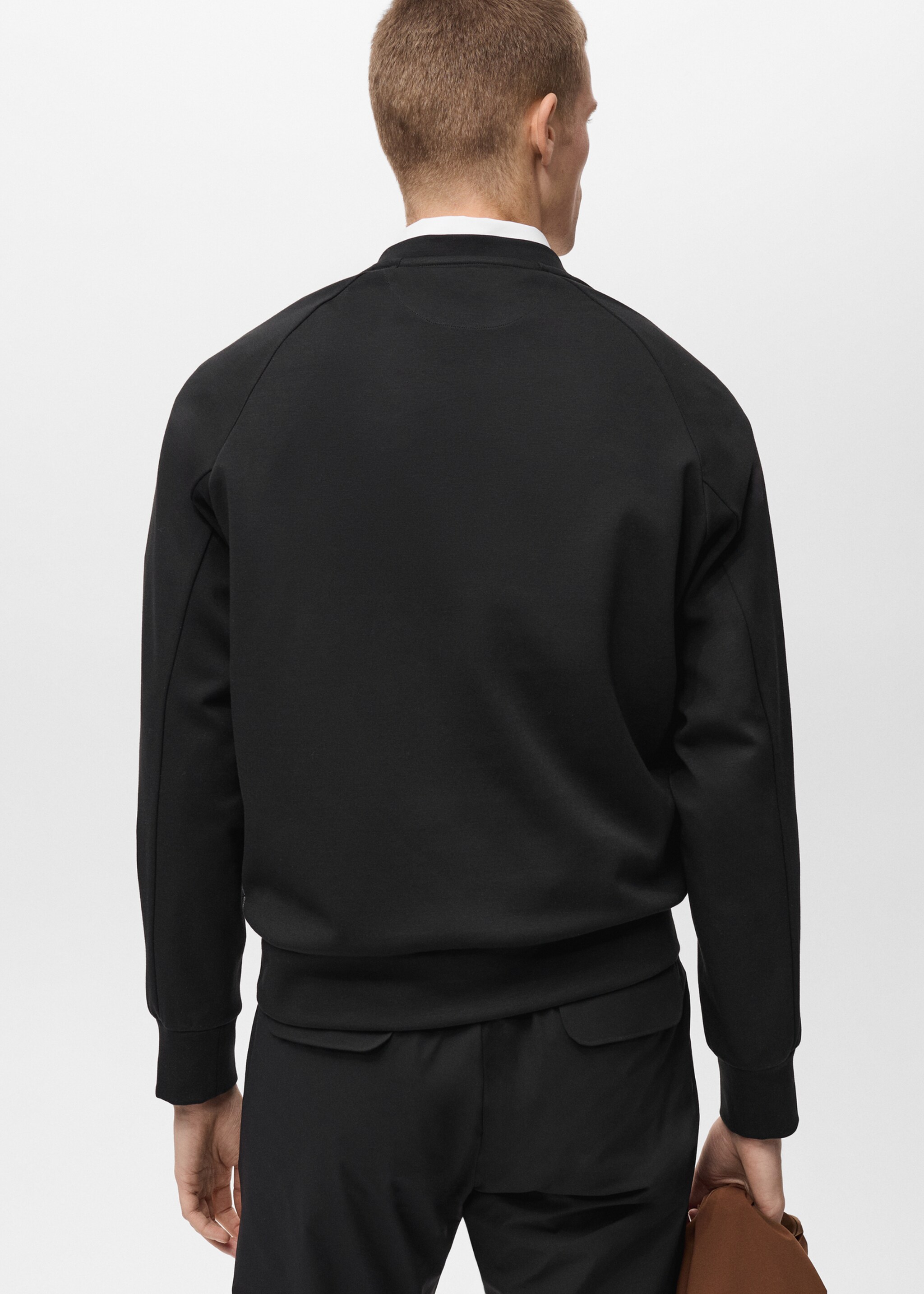 COOLMAX® crew neck sweatshirt - Reverse of the article