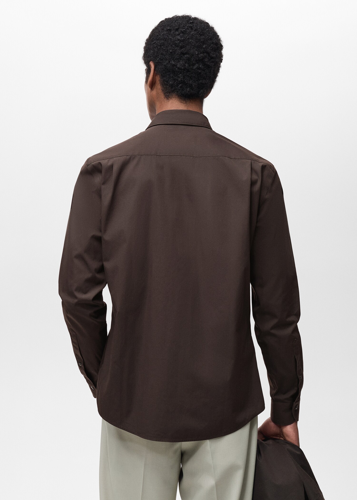 Chemise regular-fit 100 % coton - Verso de l’article