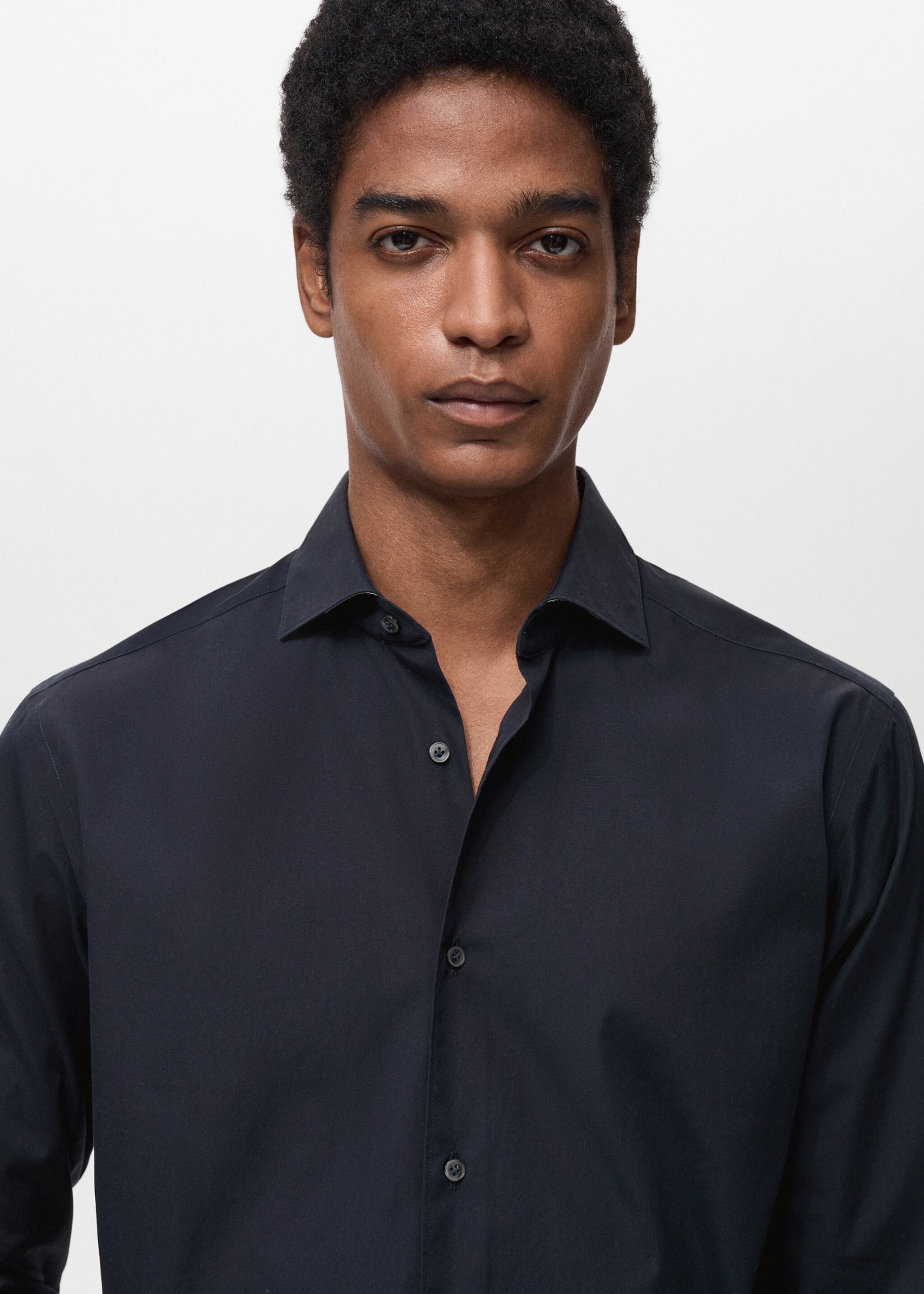 Camisa regular 100% algodón - Detalle del artículo 1