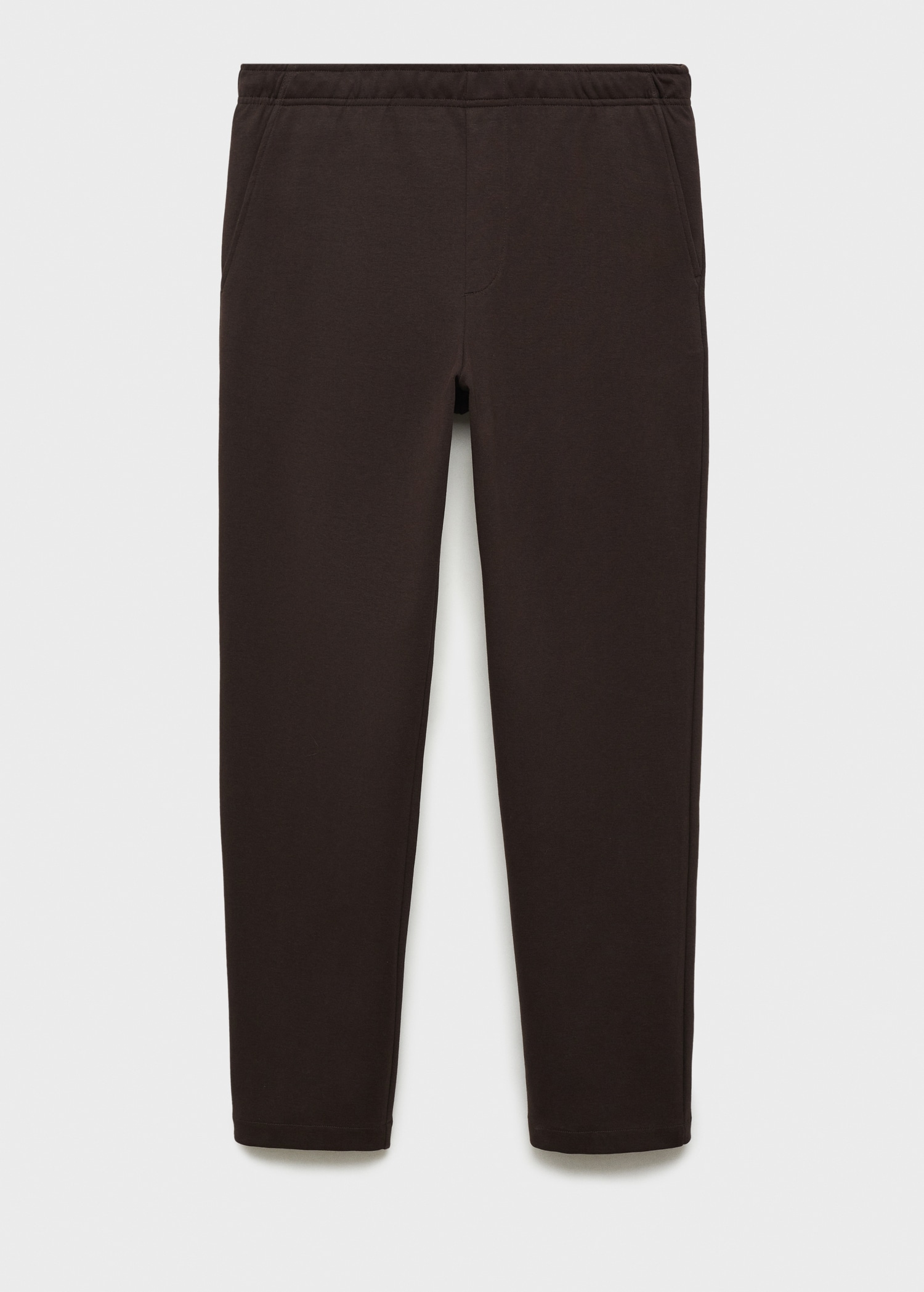 Cotton joggers with elastic waist - Article without model