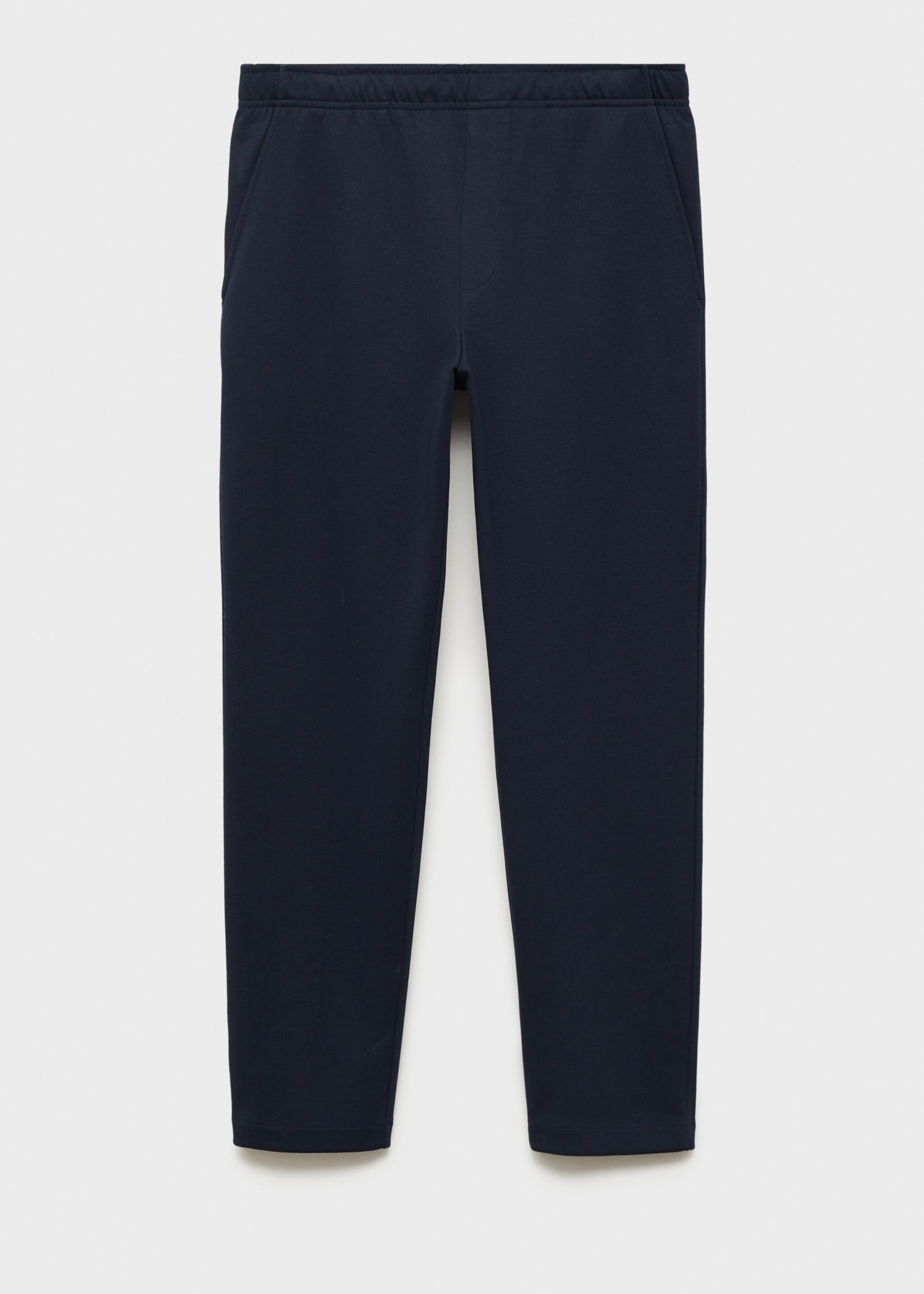 Cotton joggers with elastic waist - Article without model