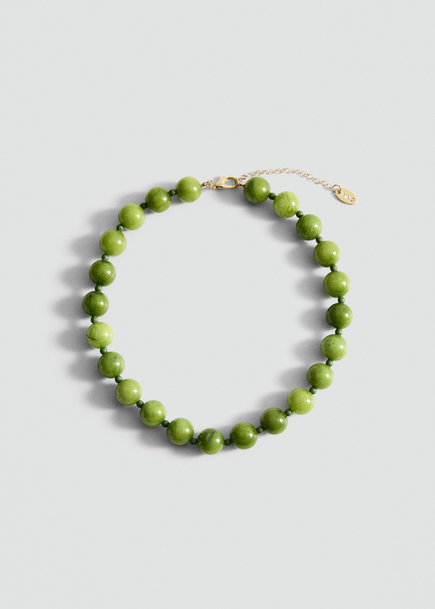 Bead-stone necklace - Article without model