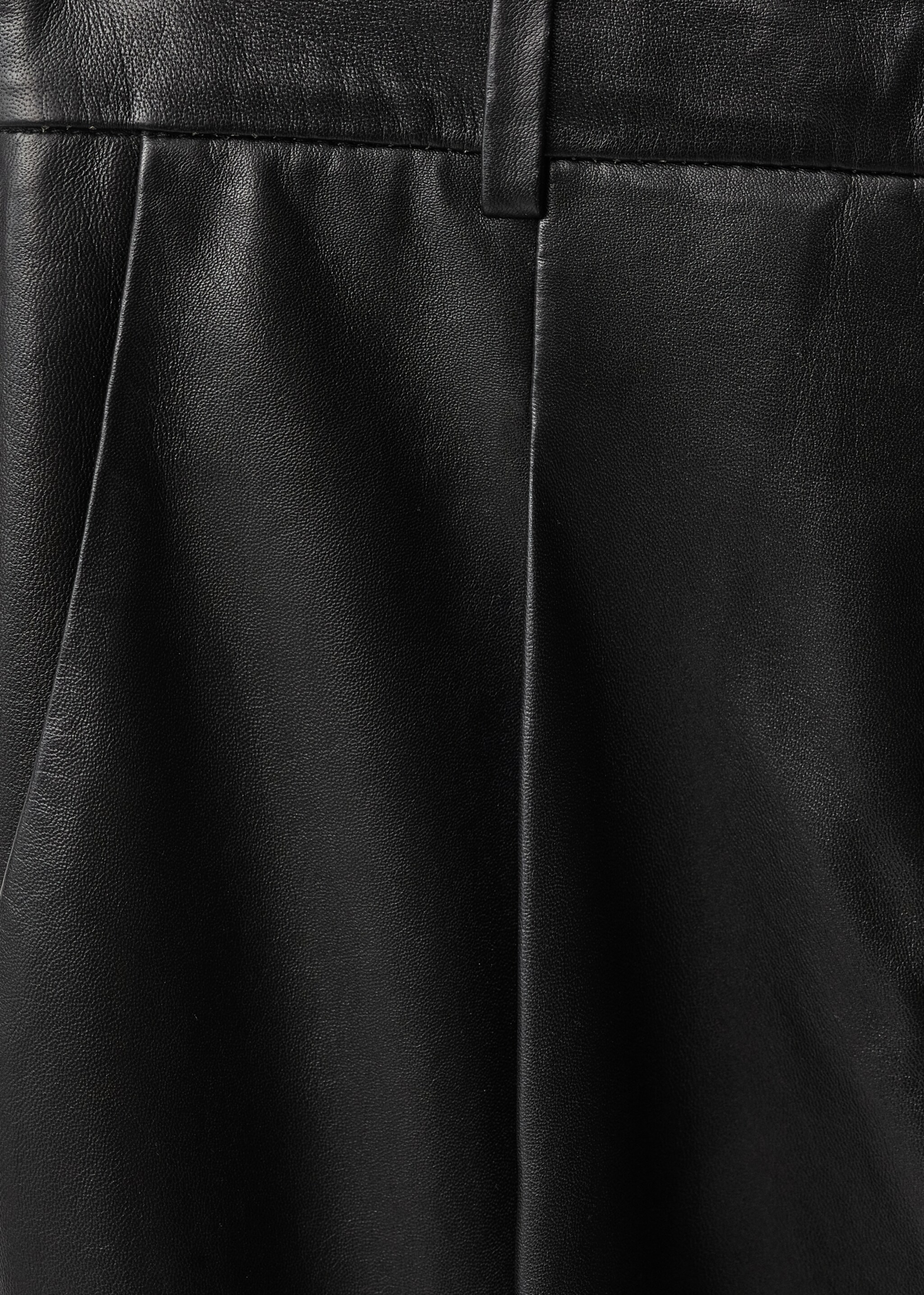 Pantalons rectes pell detall pinces - Detall de l'article 8