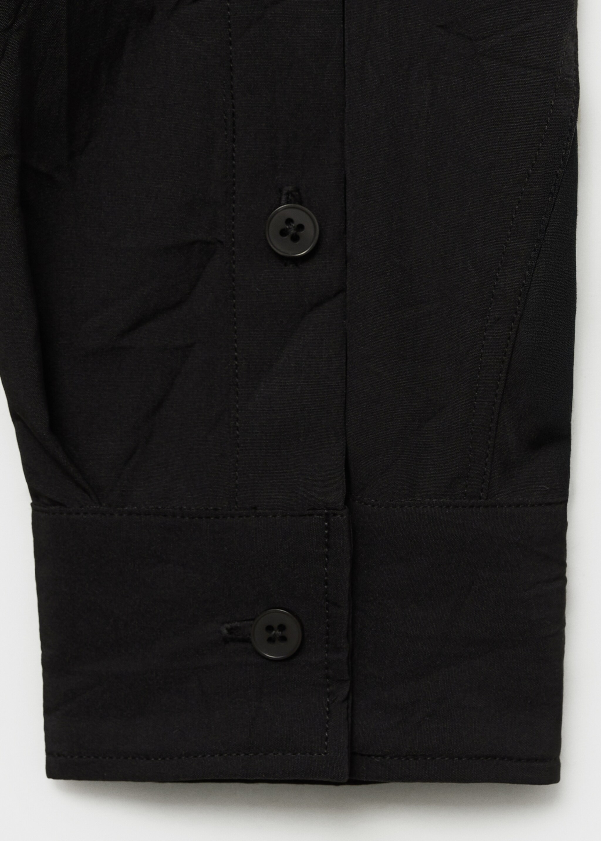 Creased-effect shirt - Details of the article 0