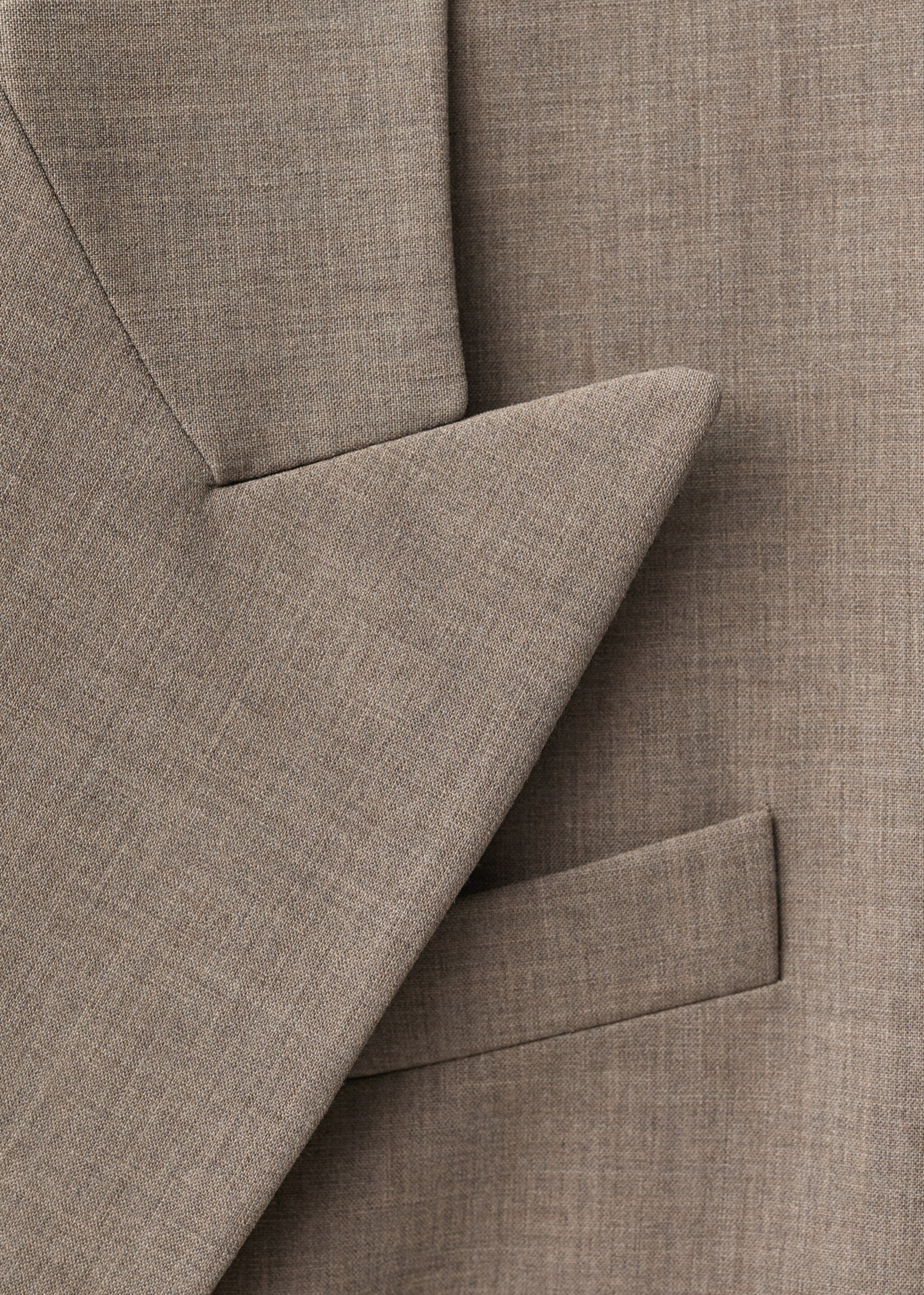 Wool-blend suit jacket - Details of the article 8
