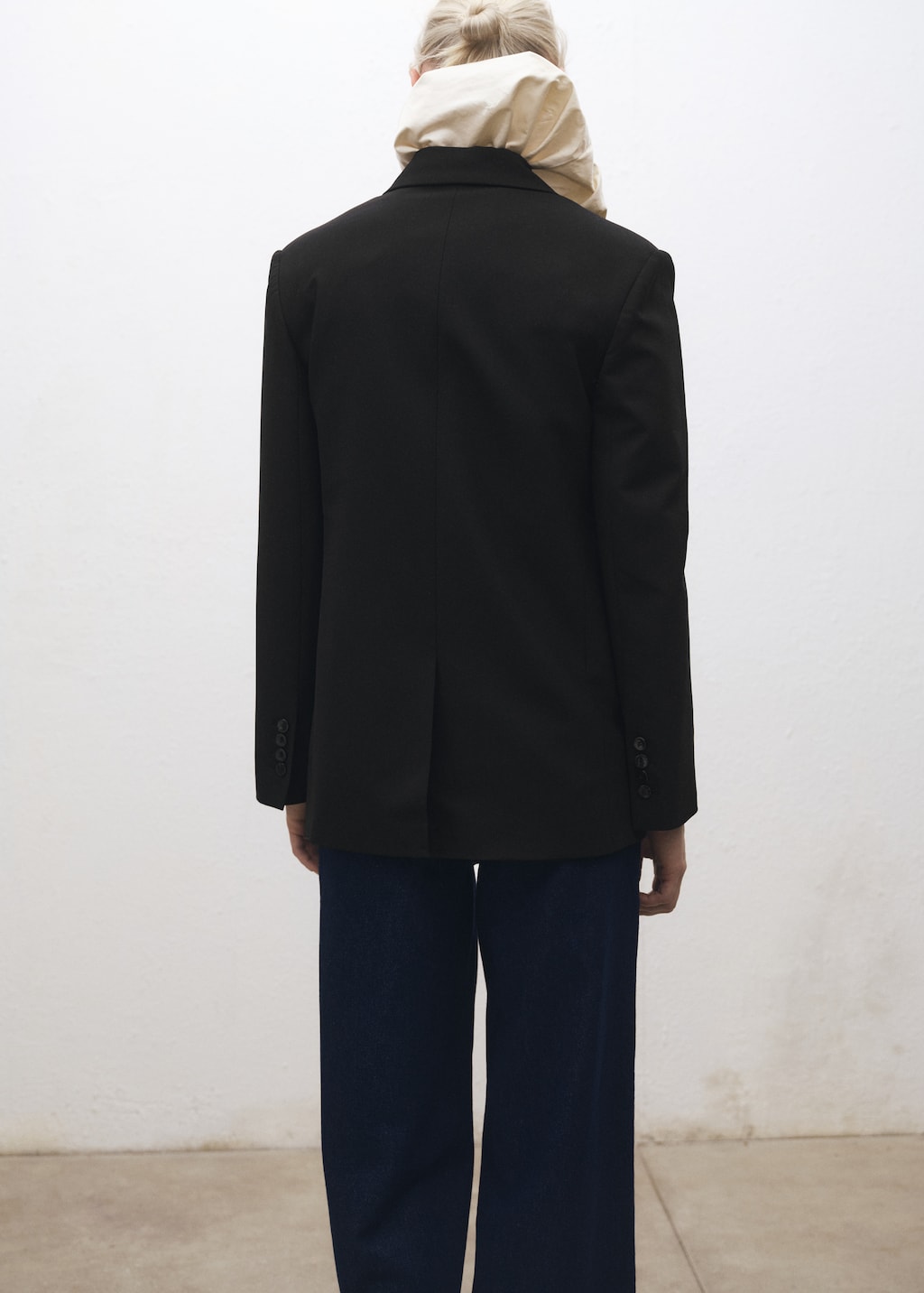 Wool-blend suit jacket - Women | MANGO USA