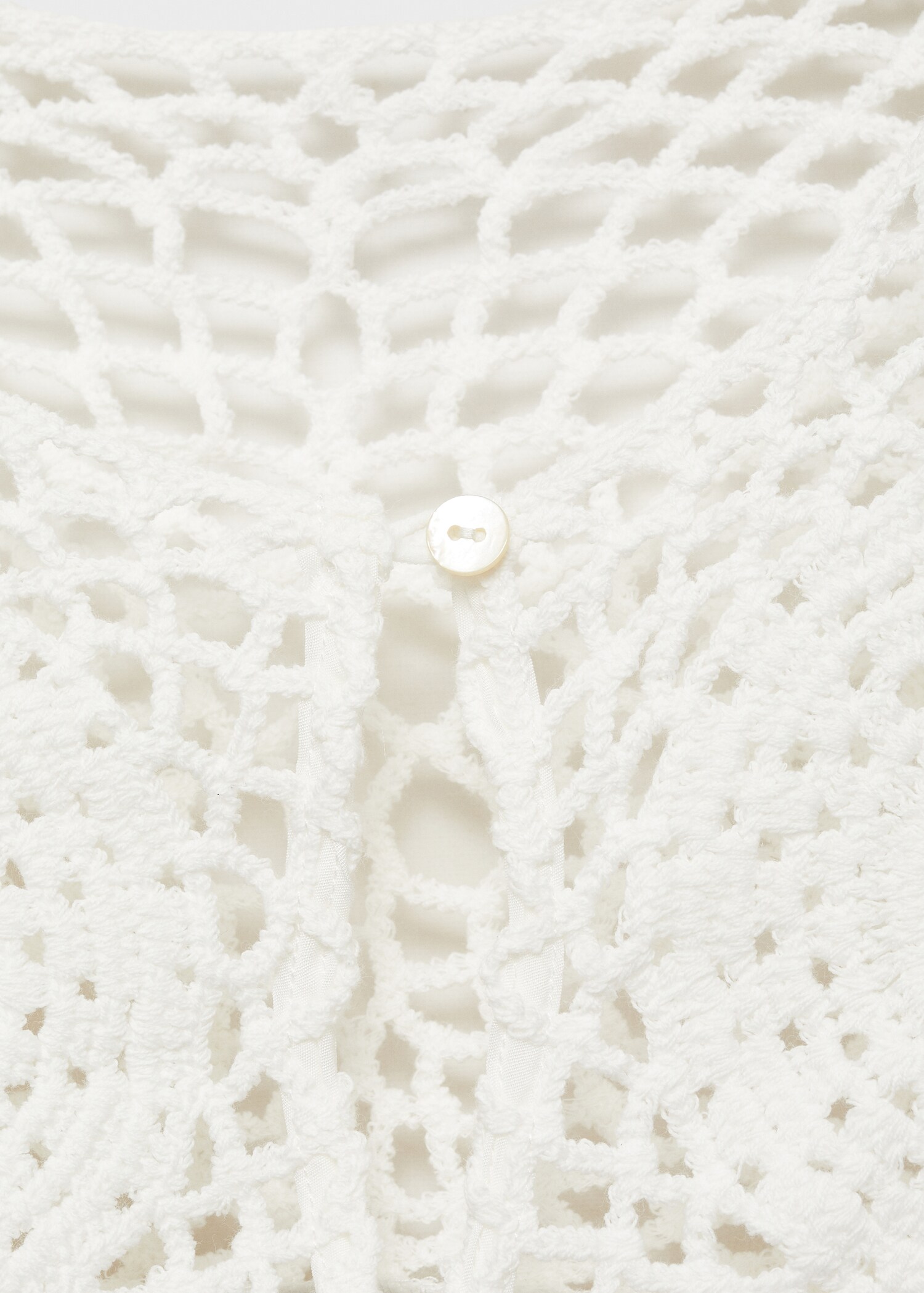 Crochet panel blouse - Details of the article 8