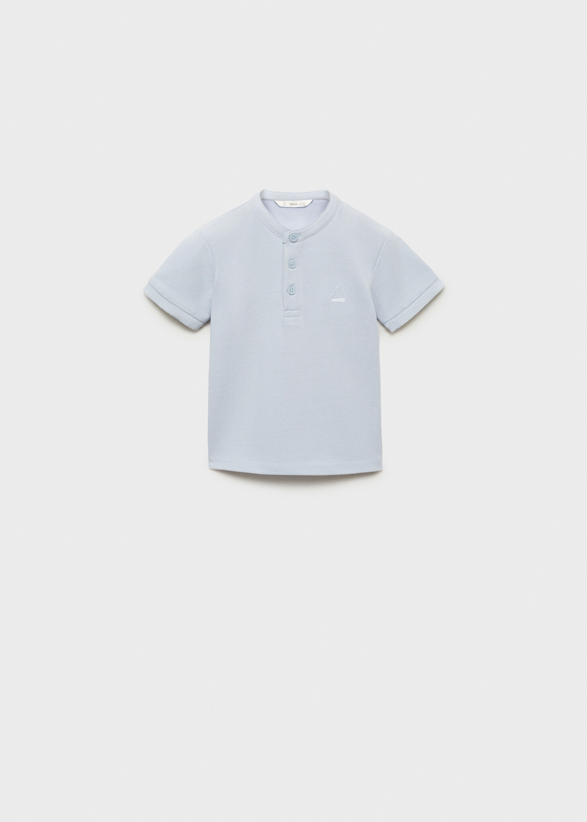 Polo algodón cuello mao - Artículo sin modelo