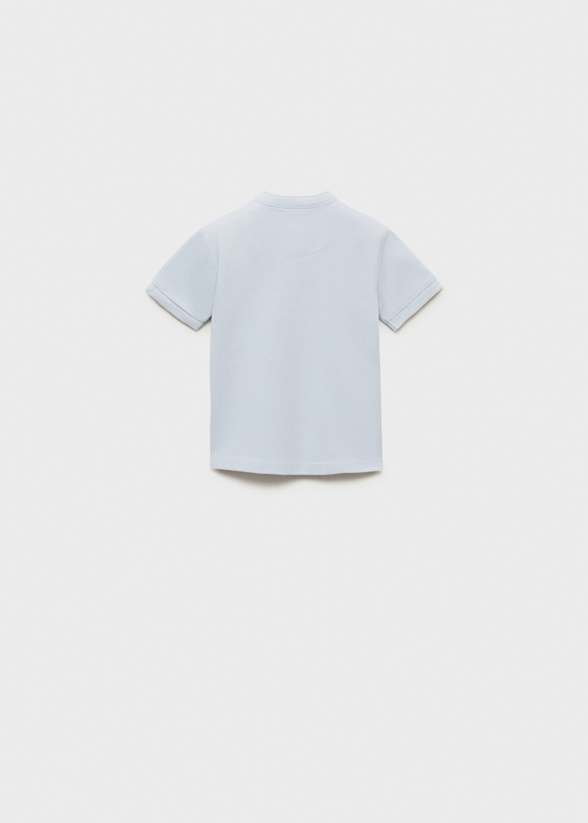 Polo algodón cuello mao - Reverso del artículo