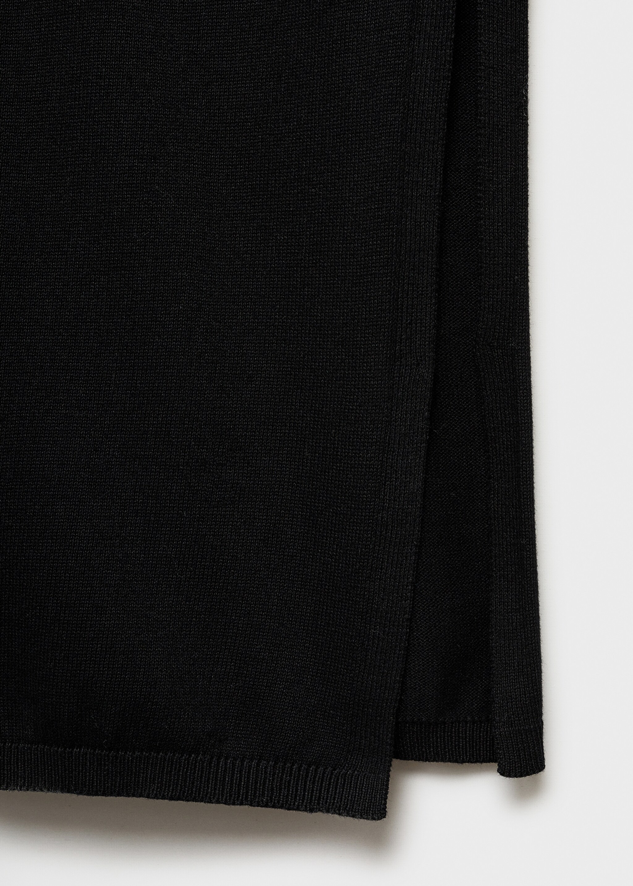 Long cotton gilet - Details of the article 0