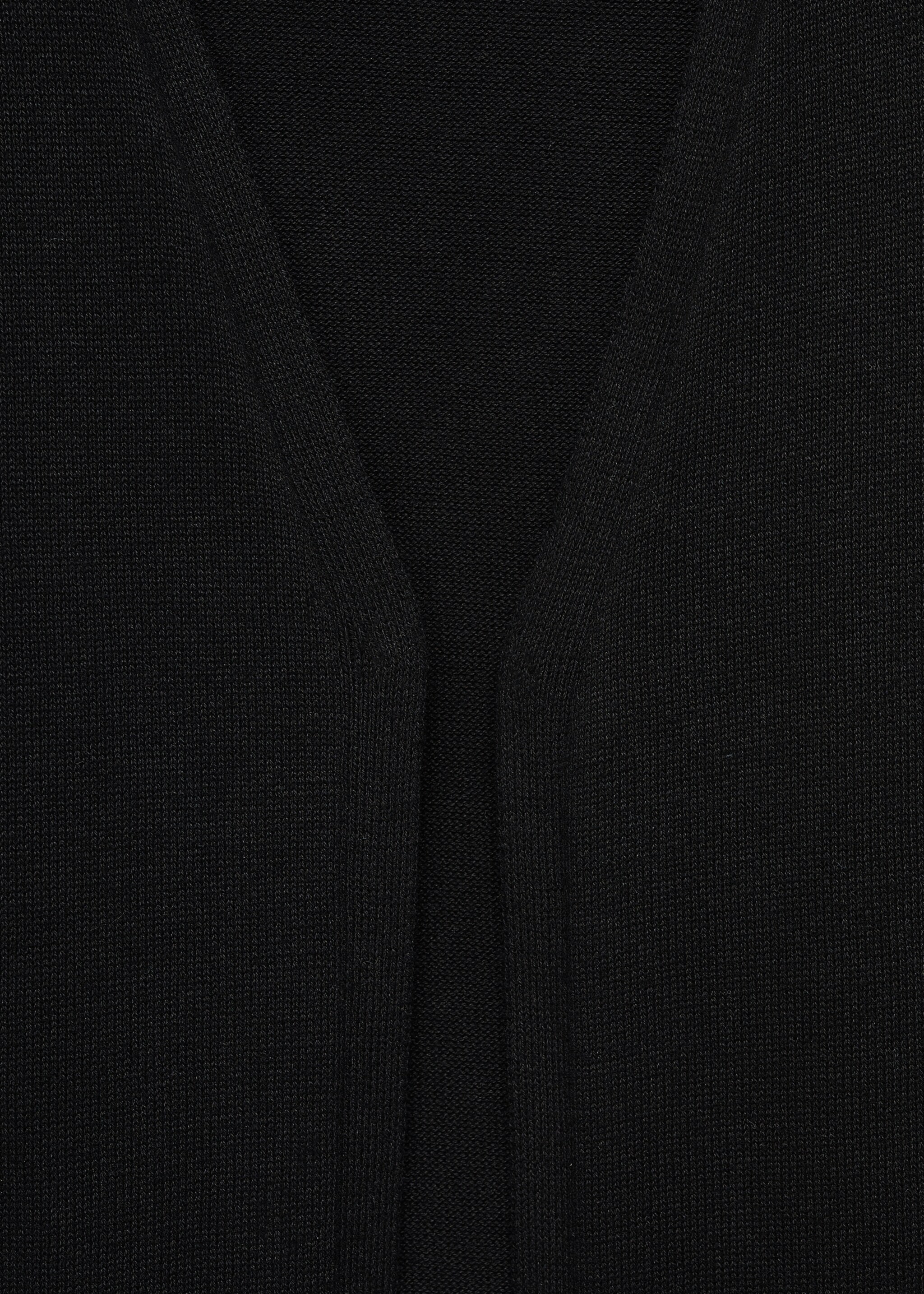 Long cotton gilet - Details of the article 8