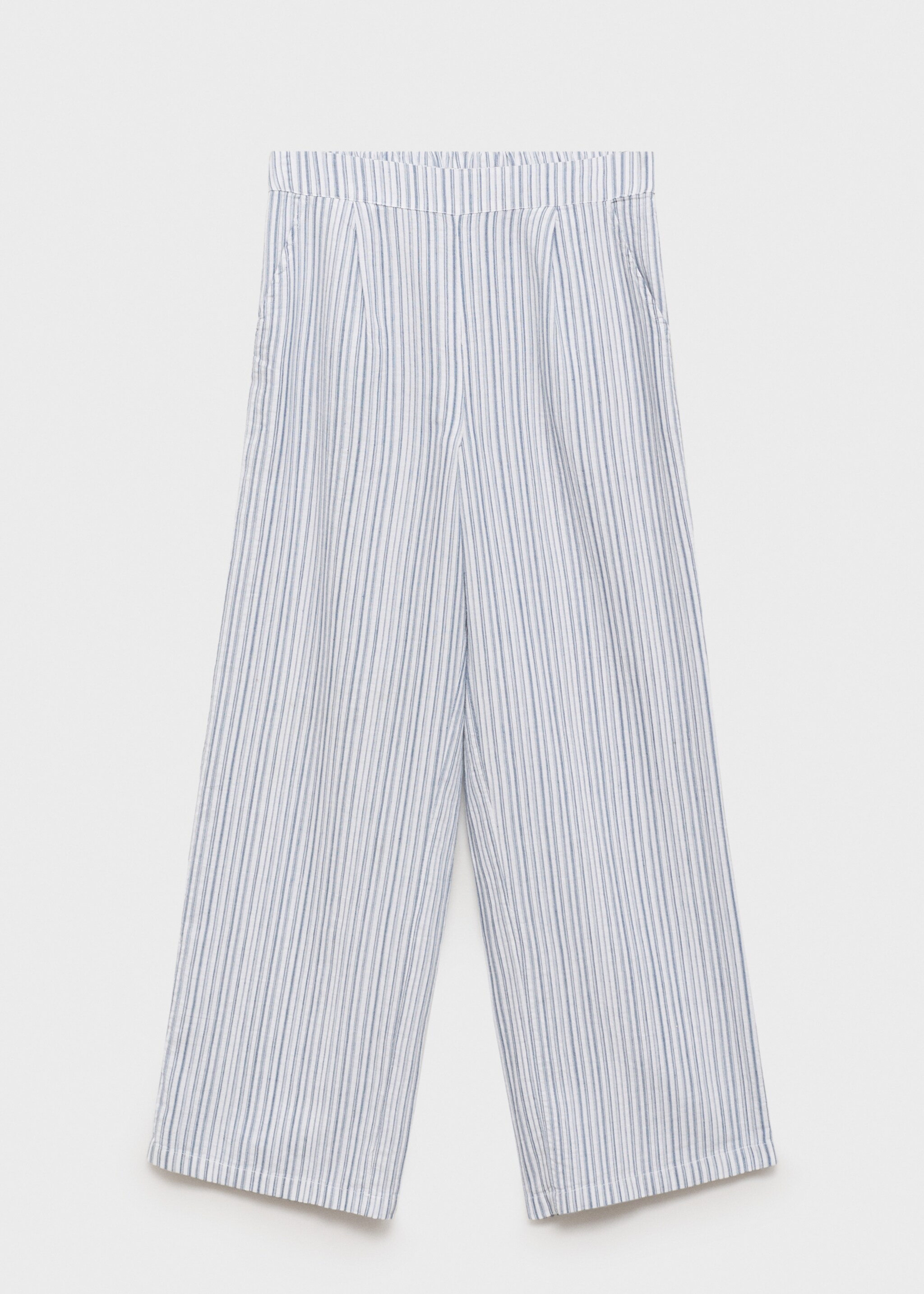 Striped cotton trousers - Article without model