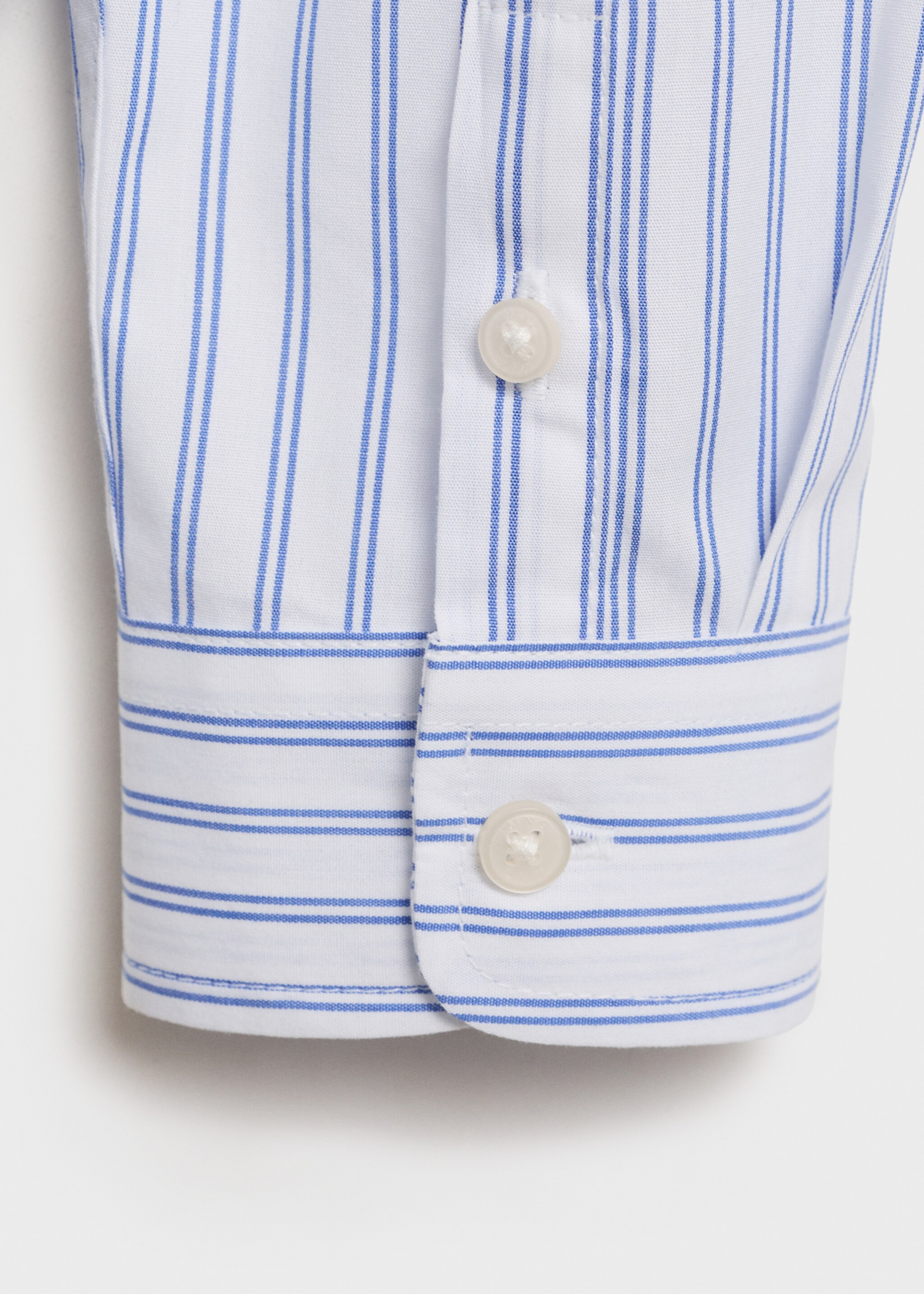 Striped cotton shirt - Details of the article 0