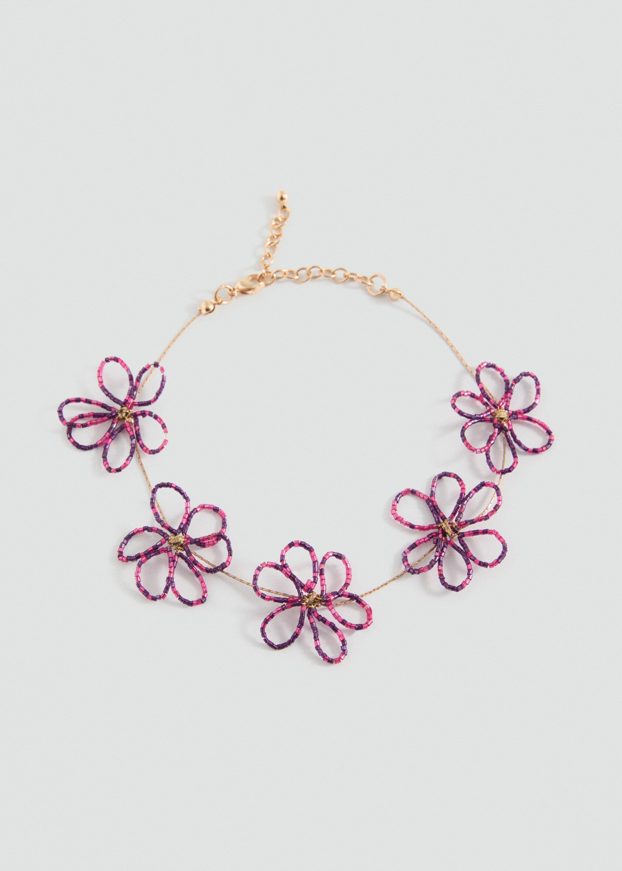 Flower bead necklace - Article without model