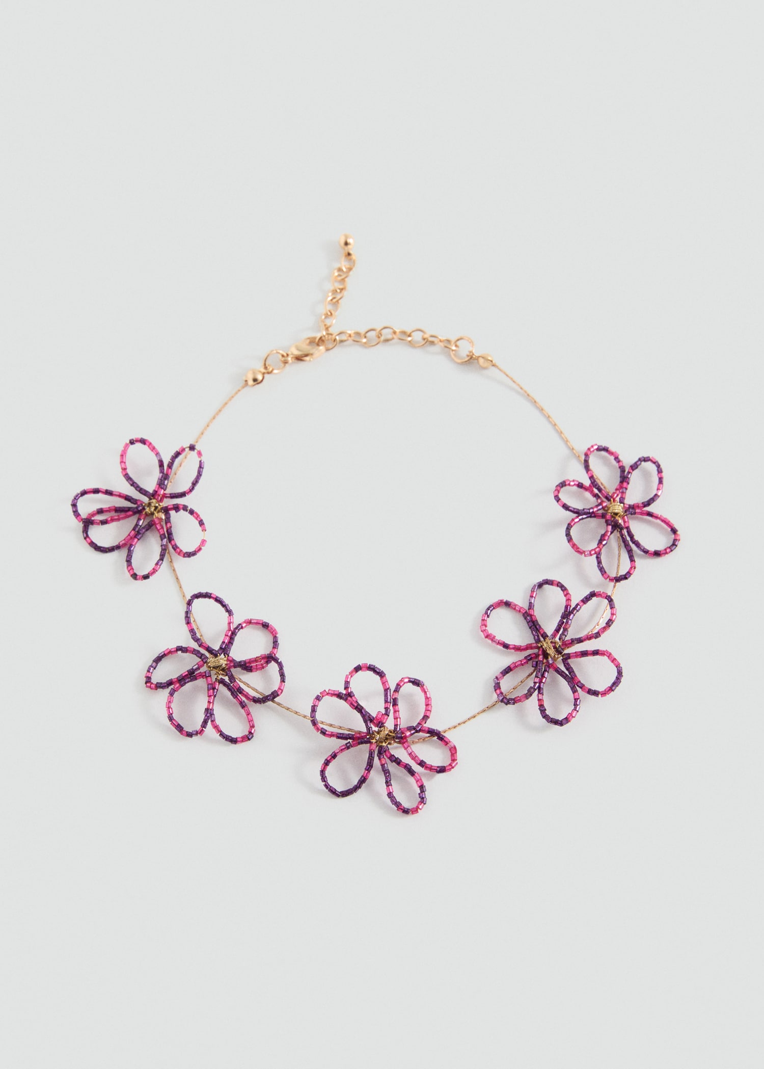 Flower bead necklace - Article without model