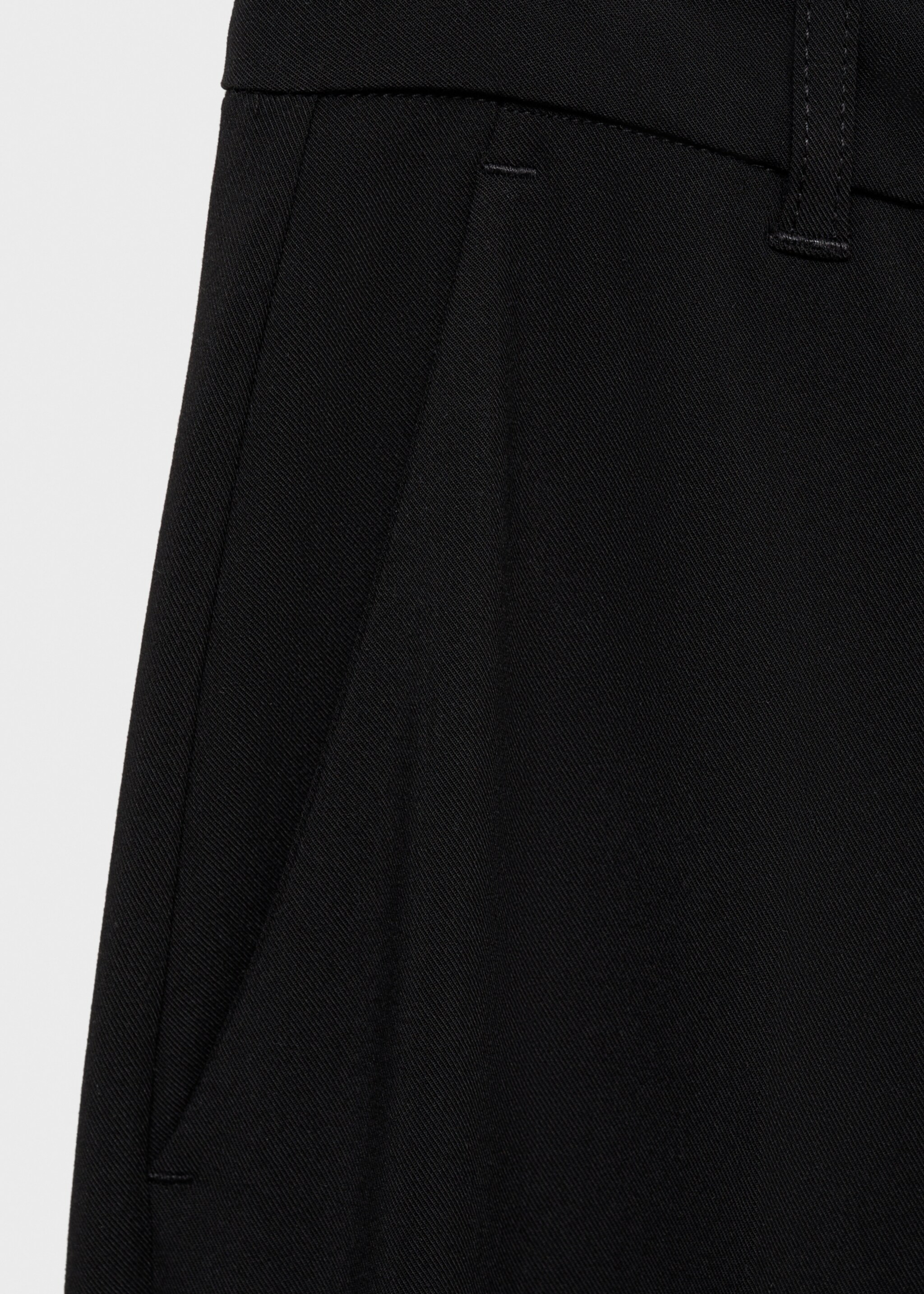 Straight mid-rise trousers - Details of the article 0
