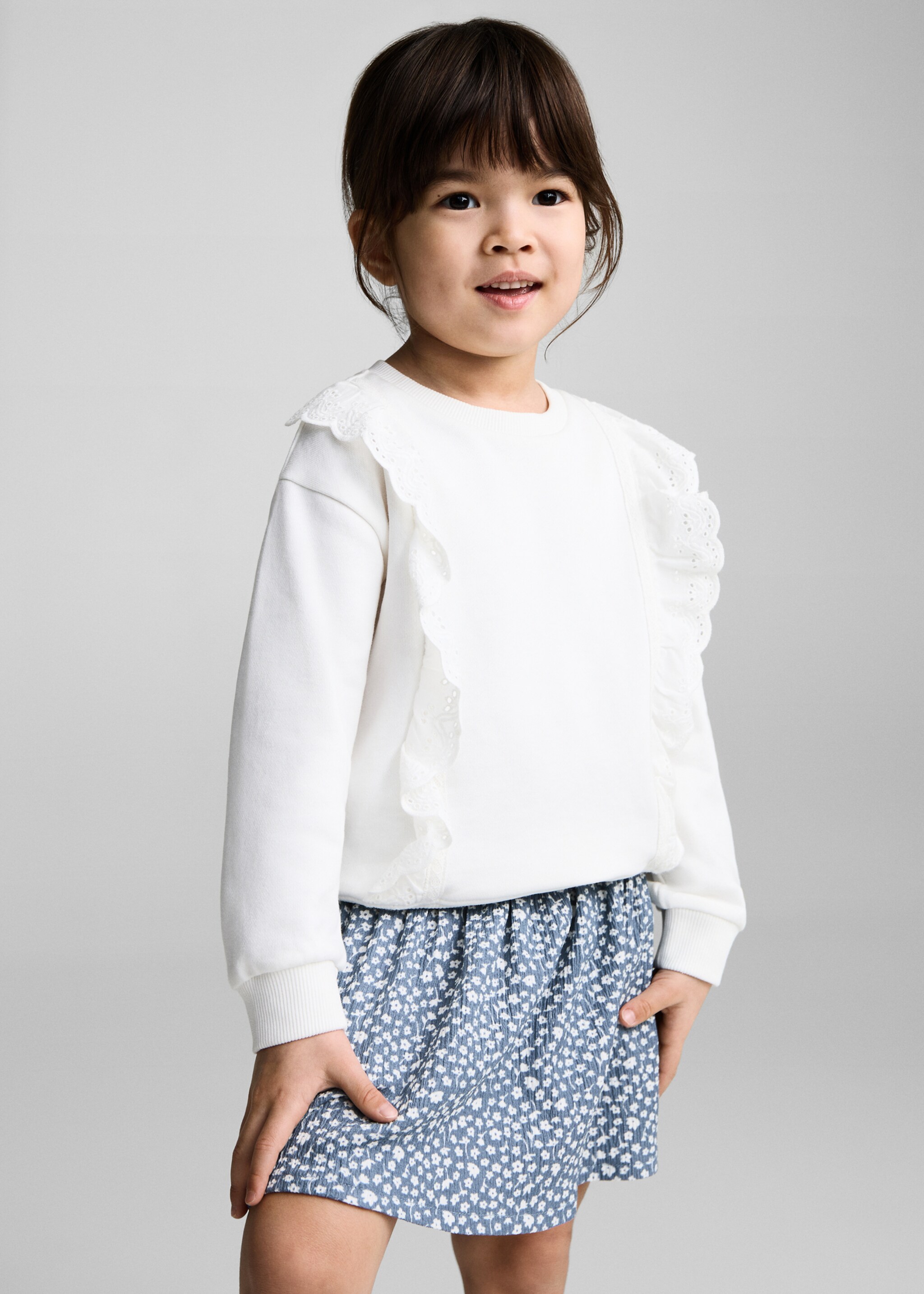Floral print skirt - Medium plane