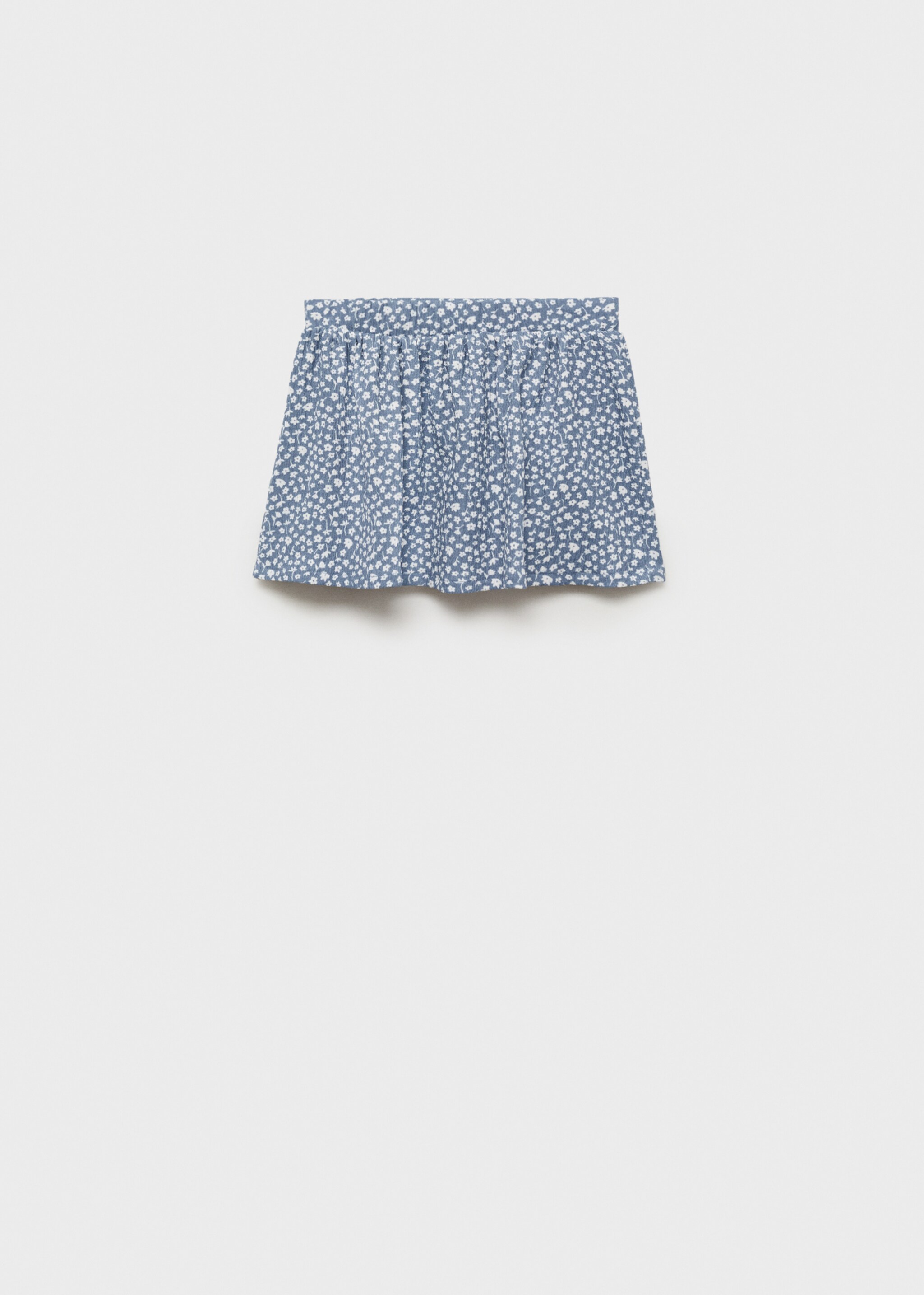 Floral print skirt - Reverse of the article